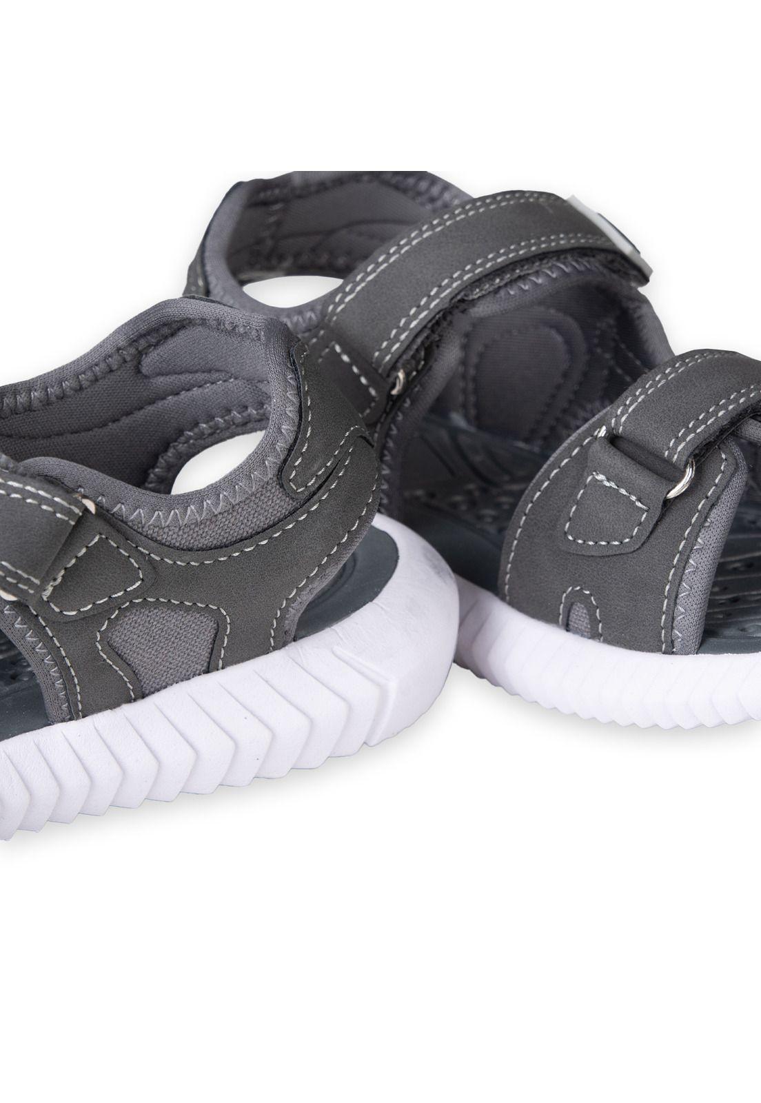 Sandalias Niño Gris Pillin (PZC438-25GRI )-4