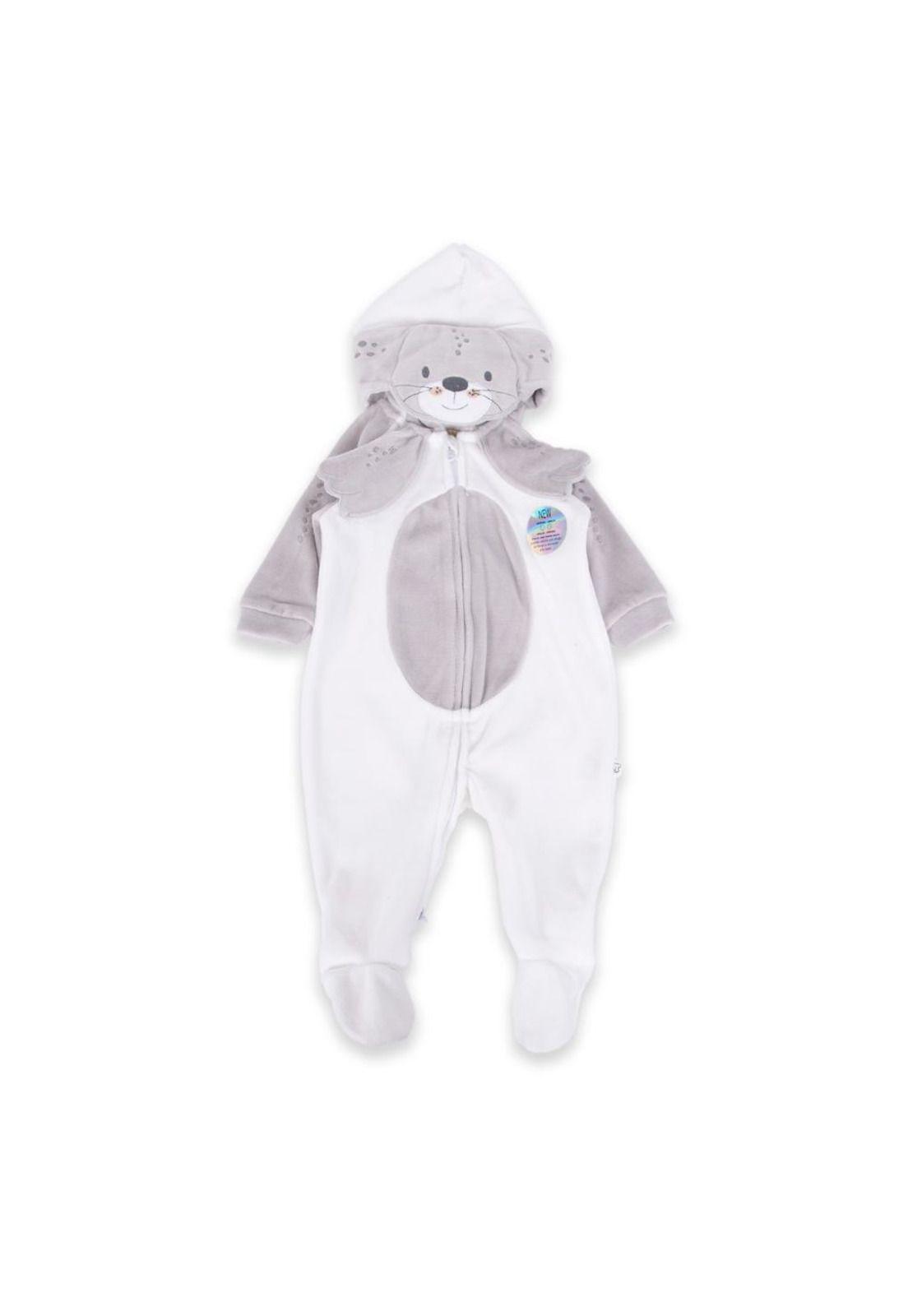 Osito Unisex bebé Blanco Pillin-0