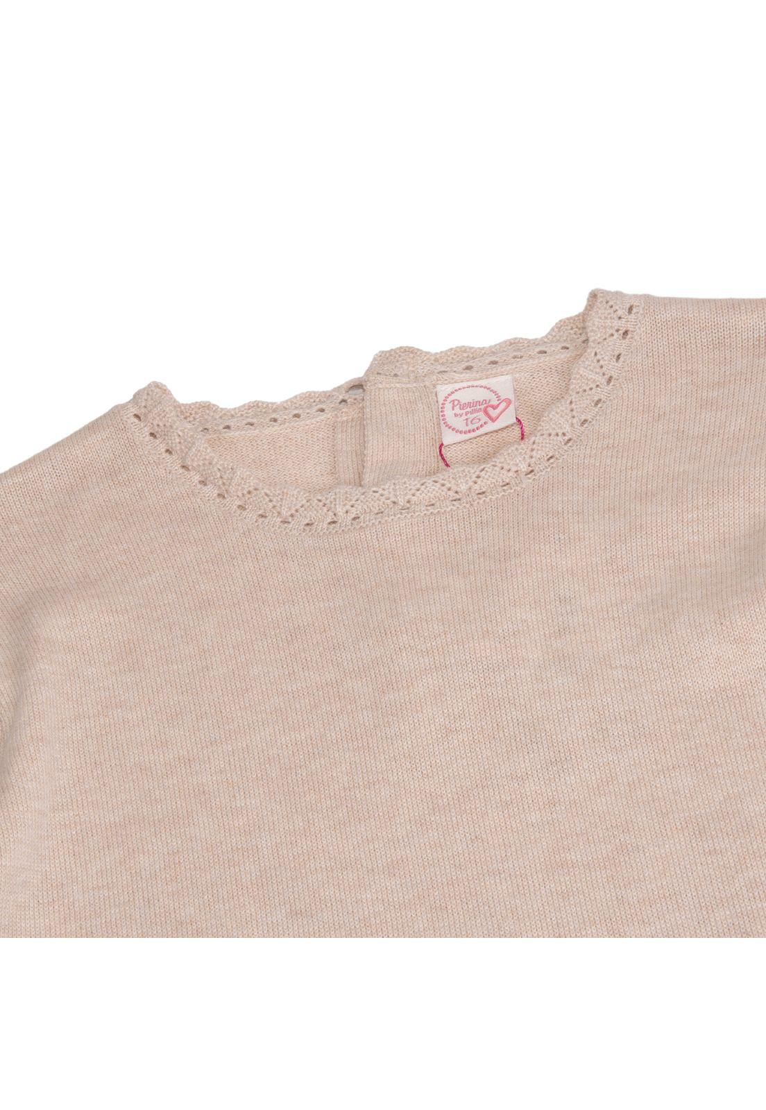 Vestido Niña Beige Pillin (PVB921-25BEI )-2