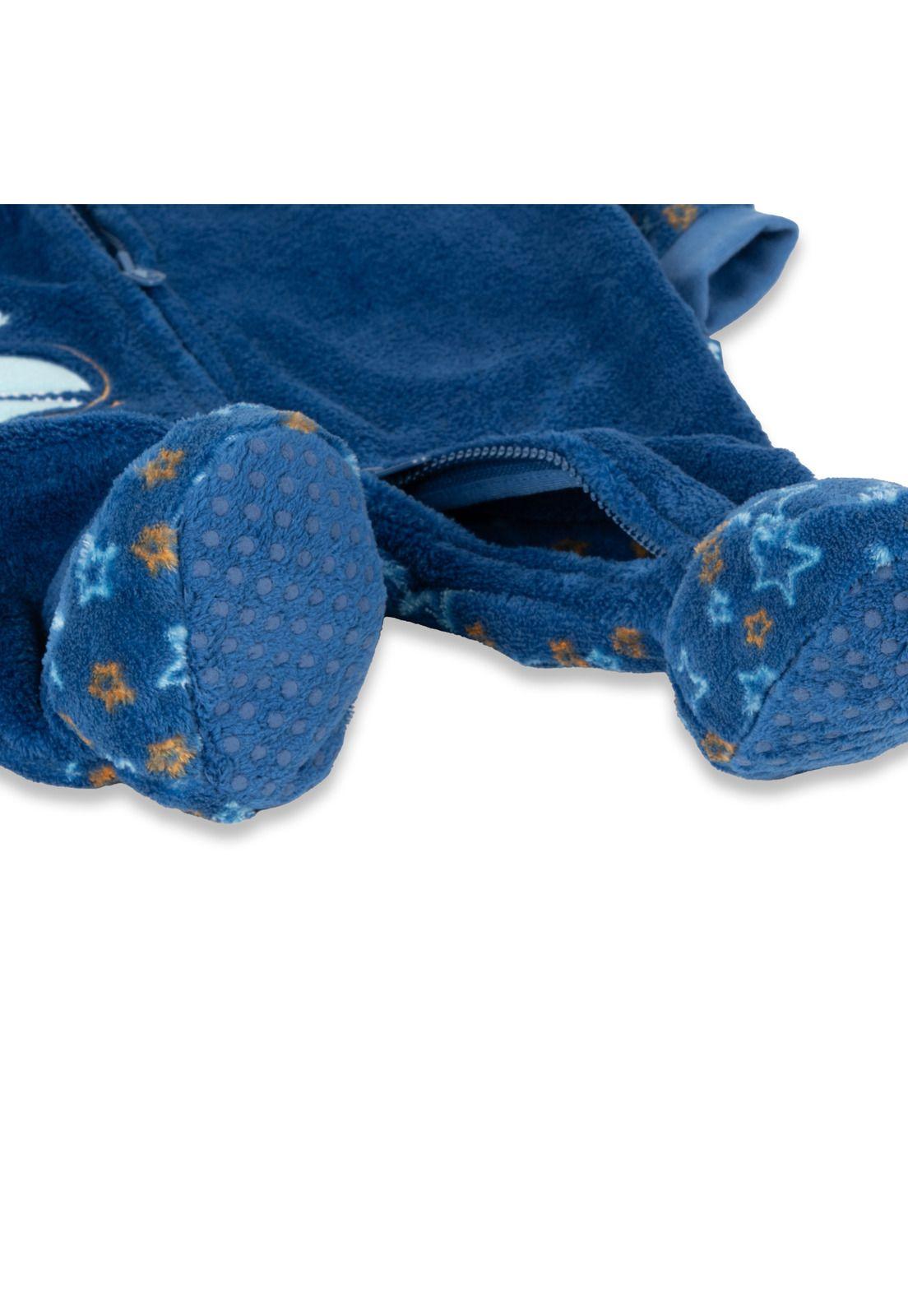 Pijama Bebé Niño Azul eléctrico Pillin-2