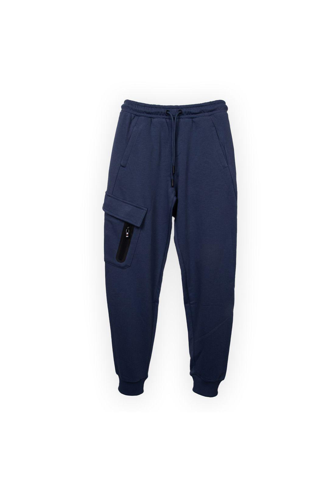 Pantalón Buzo Niño Azul Pillin (TVC510-25AZU)-0