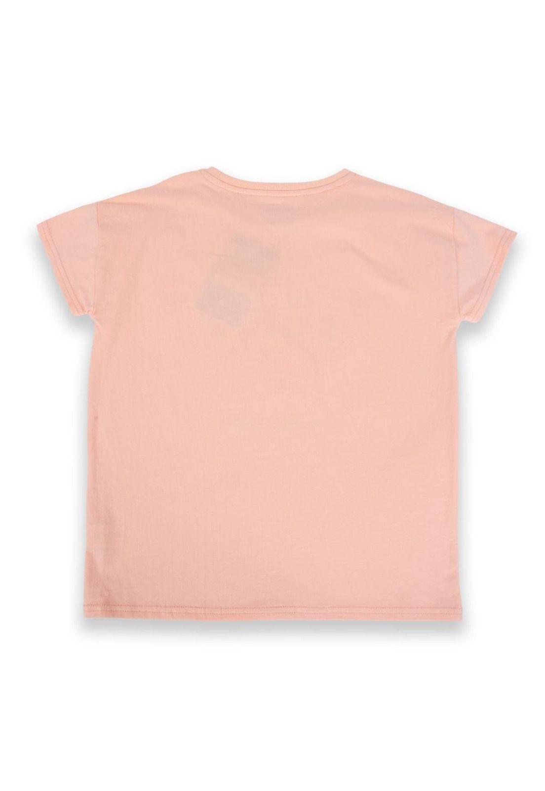 Polera Niña Naranja Pillin-2