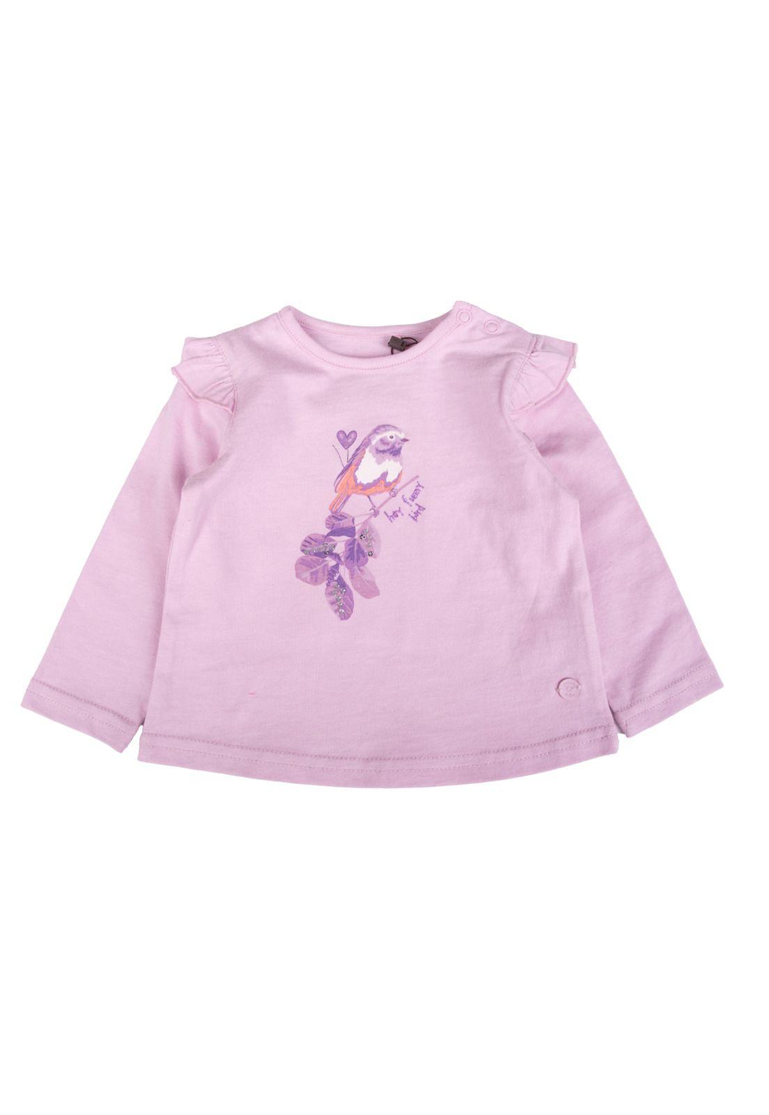 Polera Bebe  Rosado Pillin ( PVB616-25LIL )-0