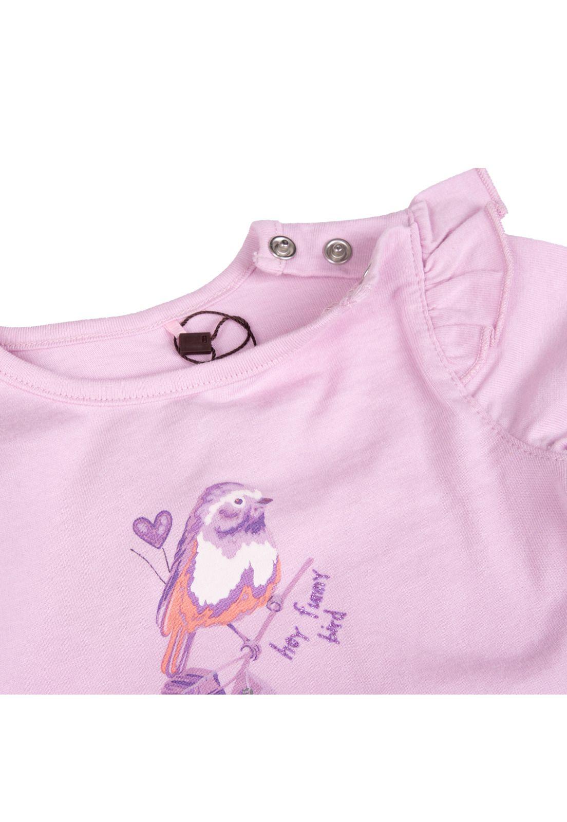 Polera Bebe  Rosado Pillin ( PVB616-25LIL )-1