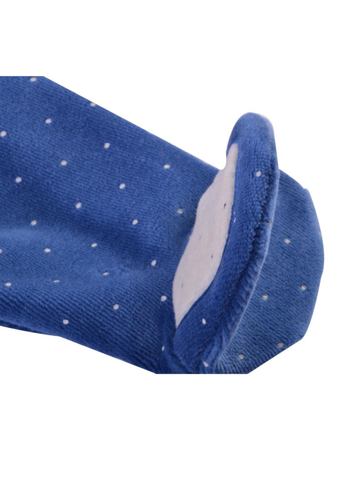 Conjunto Plush Bebé Niña Azul marino Pillin-2