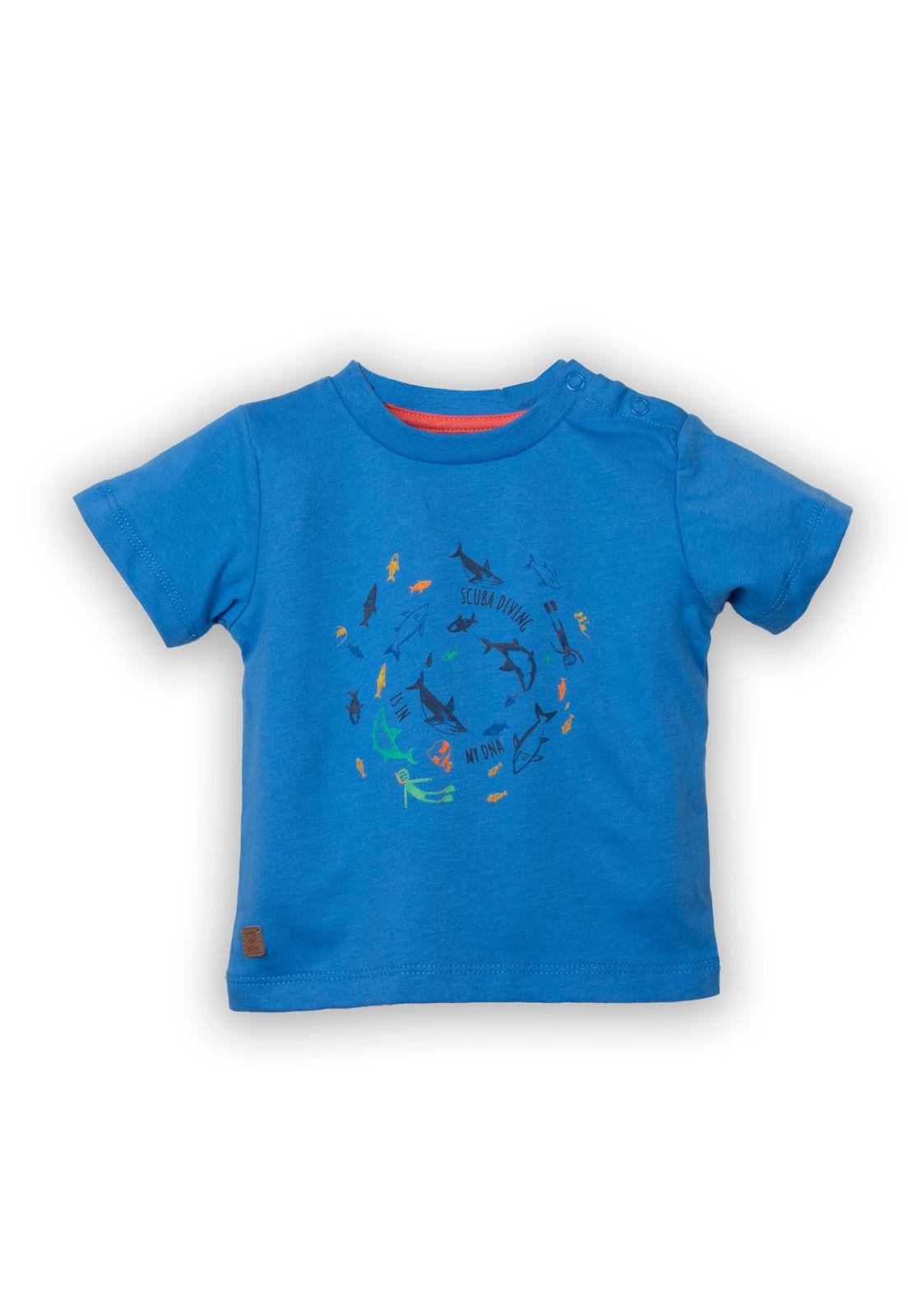 Polera  Niño Azul Pillin (PVC602-25AZU3M)-0