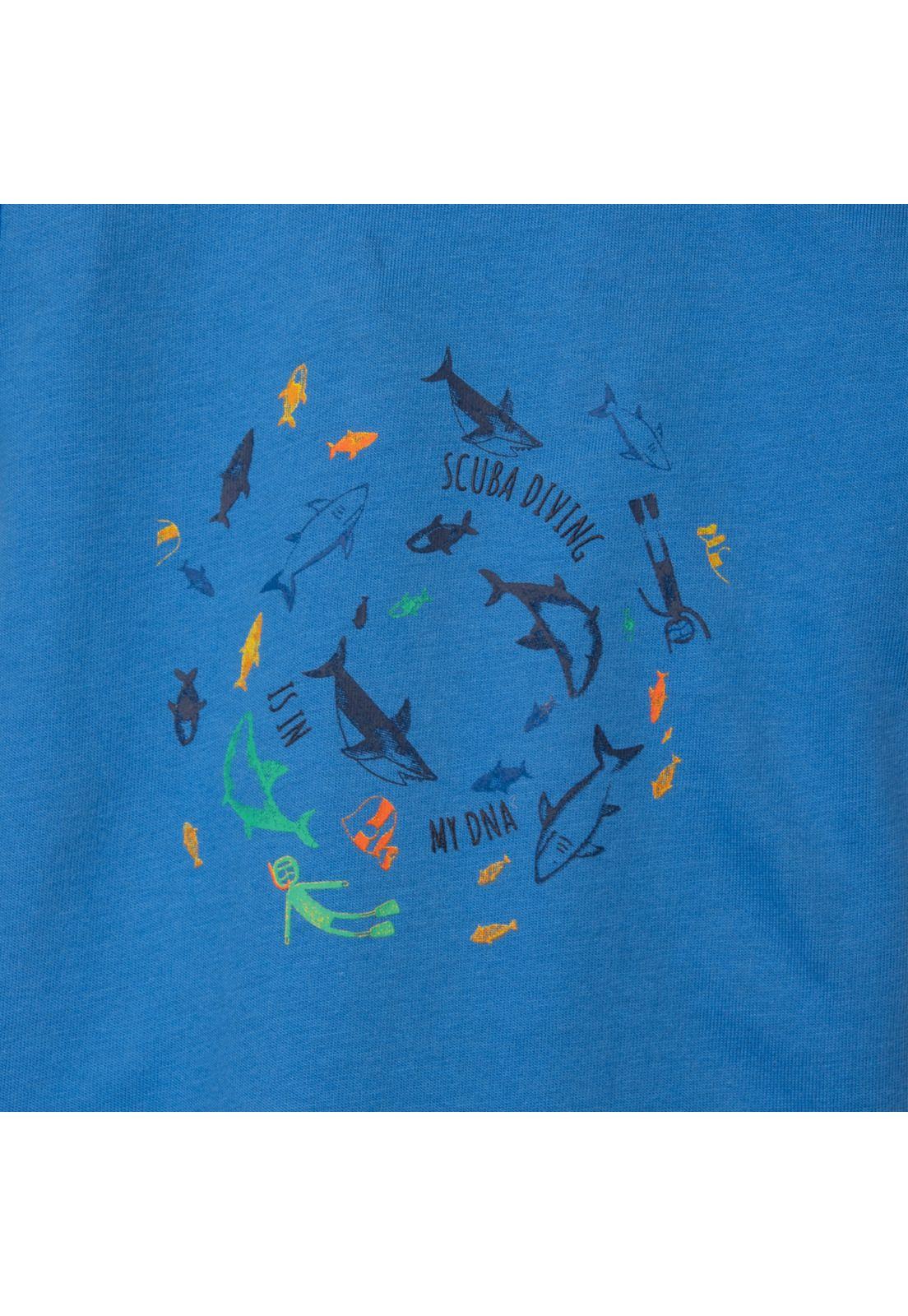Polera  Niño Azul Pillin (PVC602-25AZU3M)-1