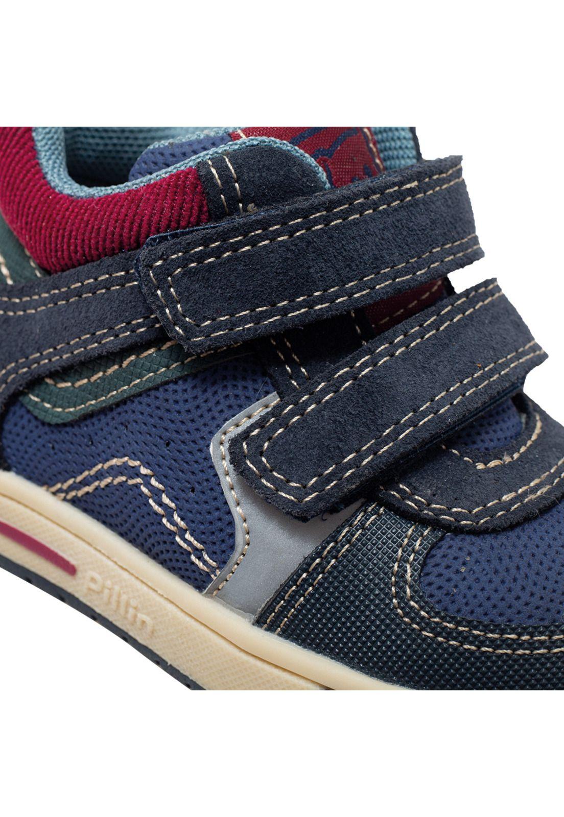 Zapatilla Bebé Niño Azul Pillin-3