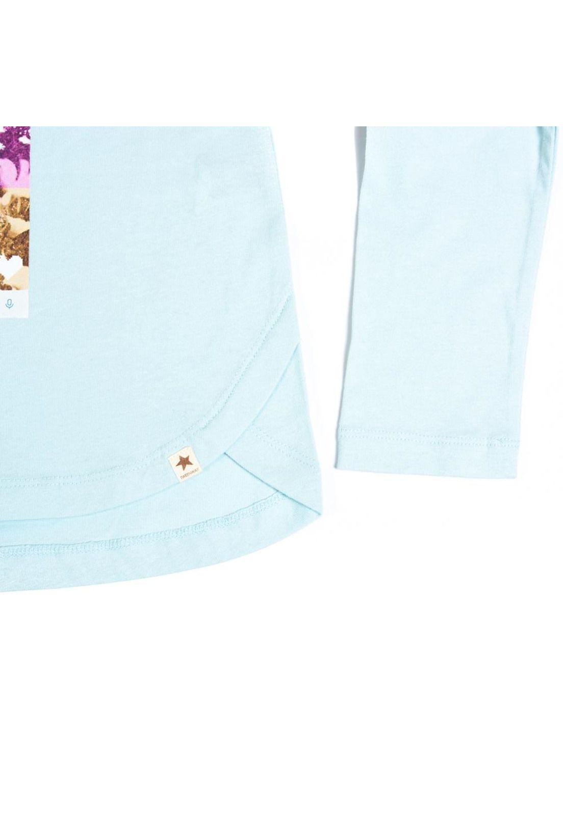 Polera M/L Niña Celeste Pillin-1