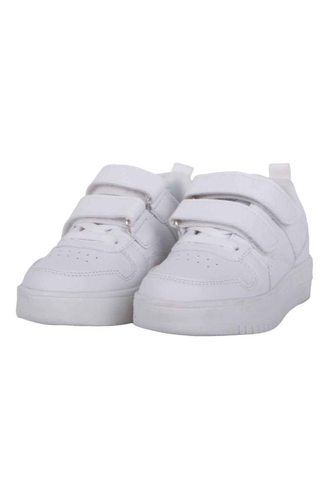 Zapatillas Escolar Unisex Blanco Pillin-0