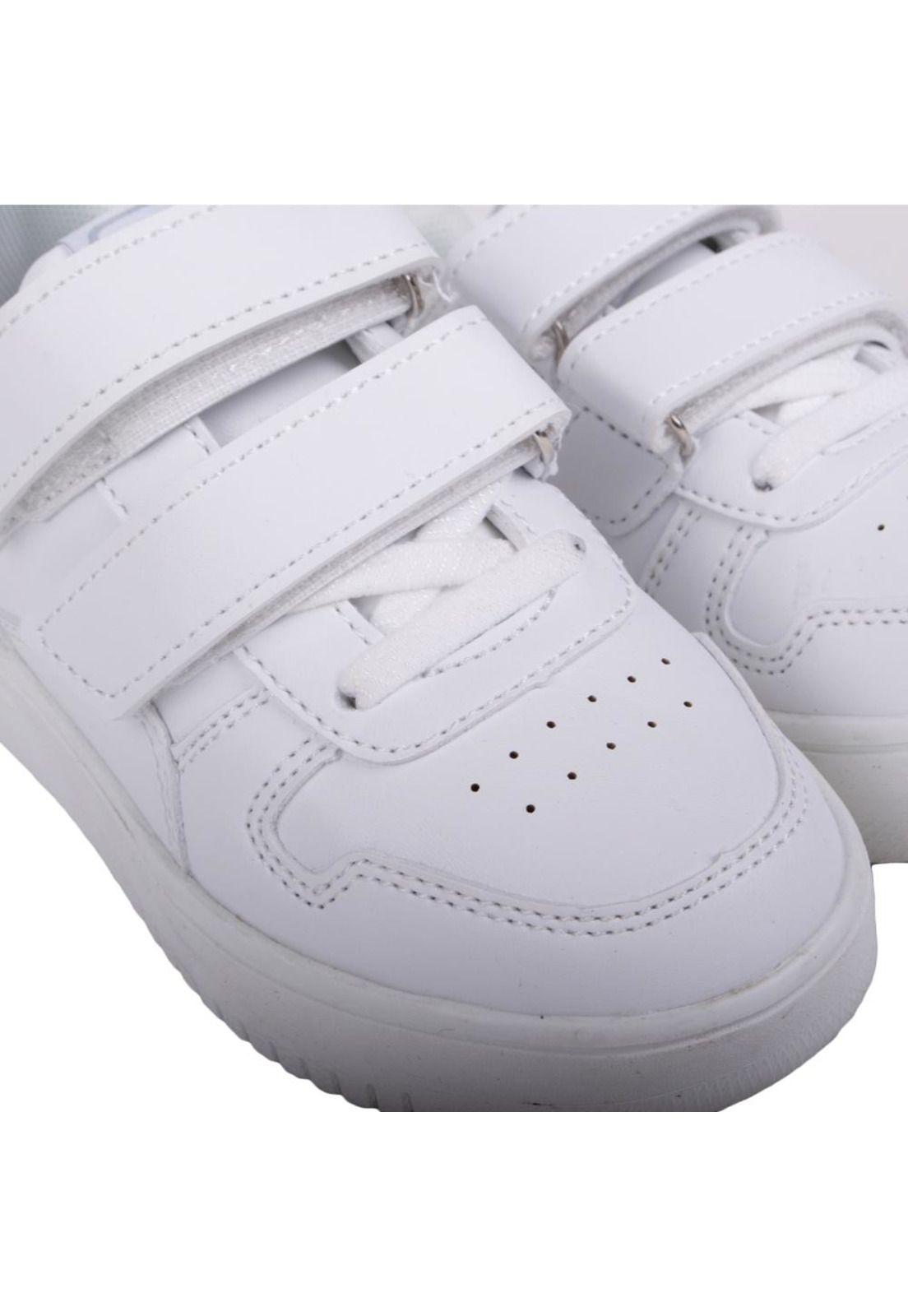 Zapatillas Escolar Unisex Blanco Pillin-1