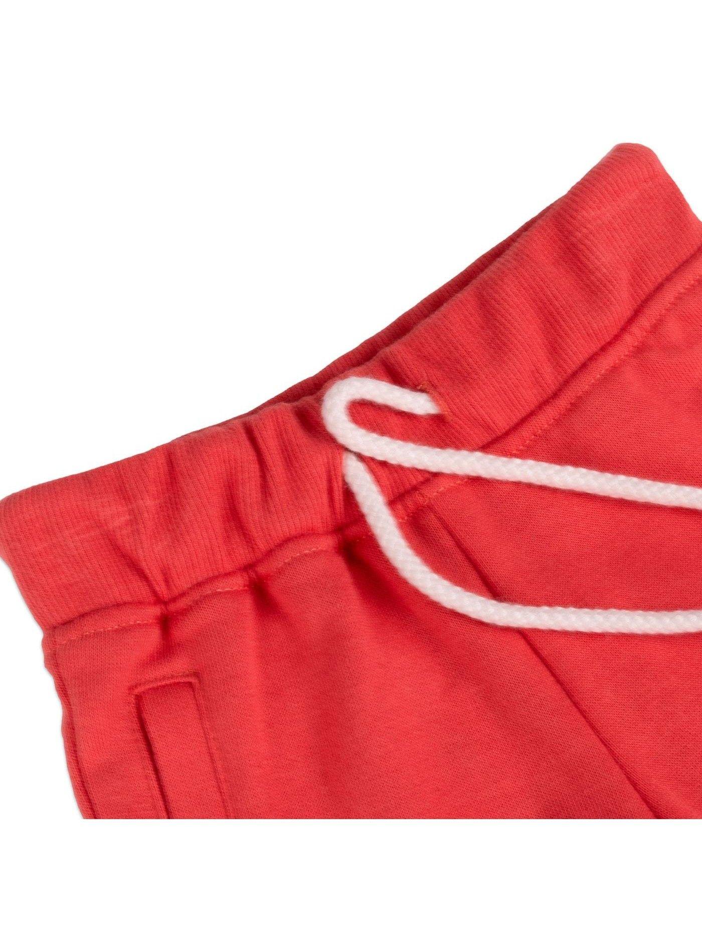 Pantalón Buzo Bebe Niño Rojo Pillin-0