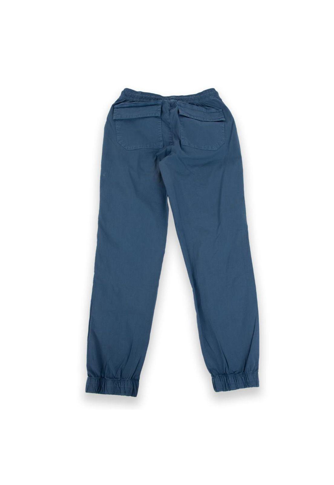 Pantalón Niño Azul petróleo Pillin-2
