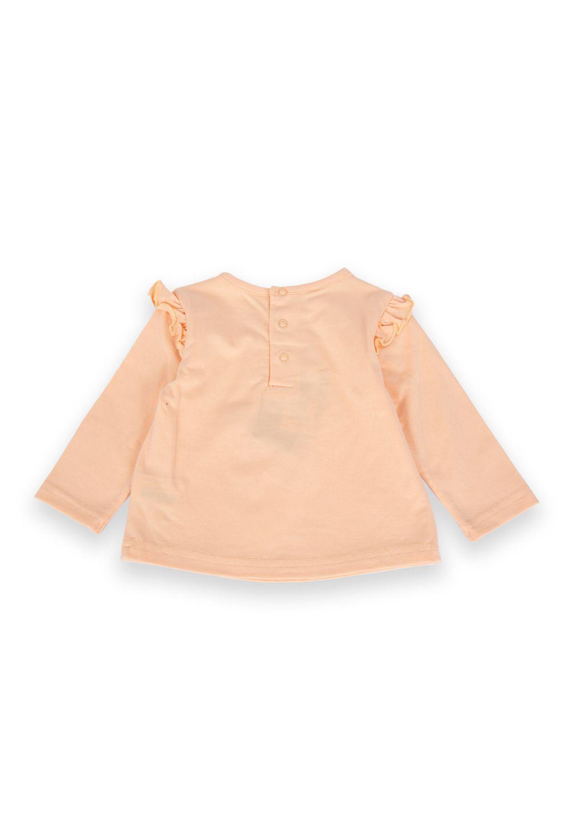 Polera Bebé Niña Naranja Pillin-3