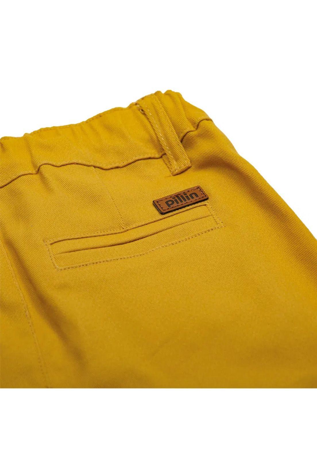 Conjunto Bebé Niño Amarillo Pillin-3