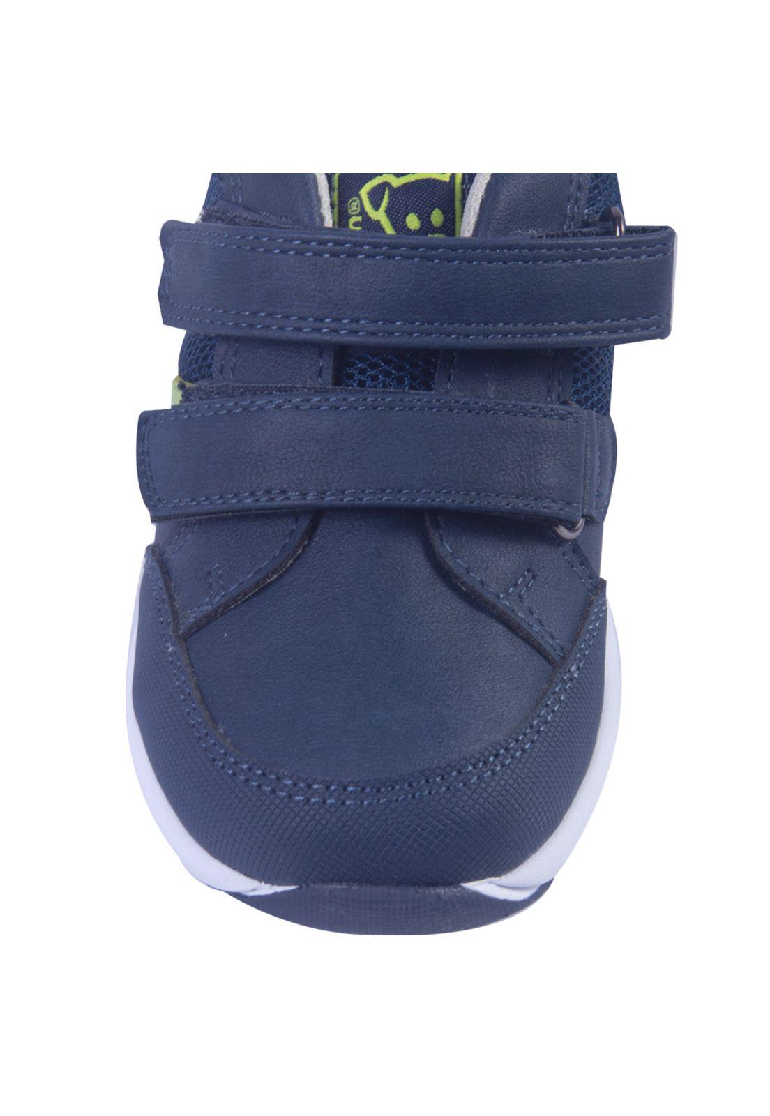 Zapatillas Bebe Niño Azul Pillin-2