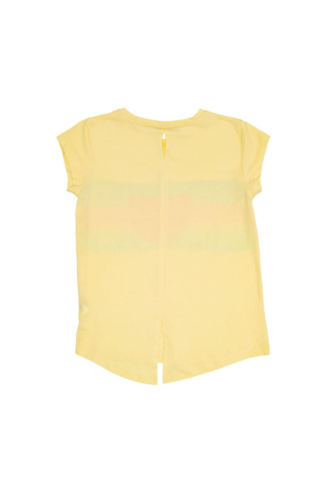 Polera Niña Amarillo Pillin-2