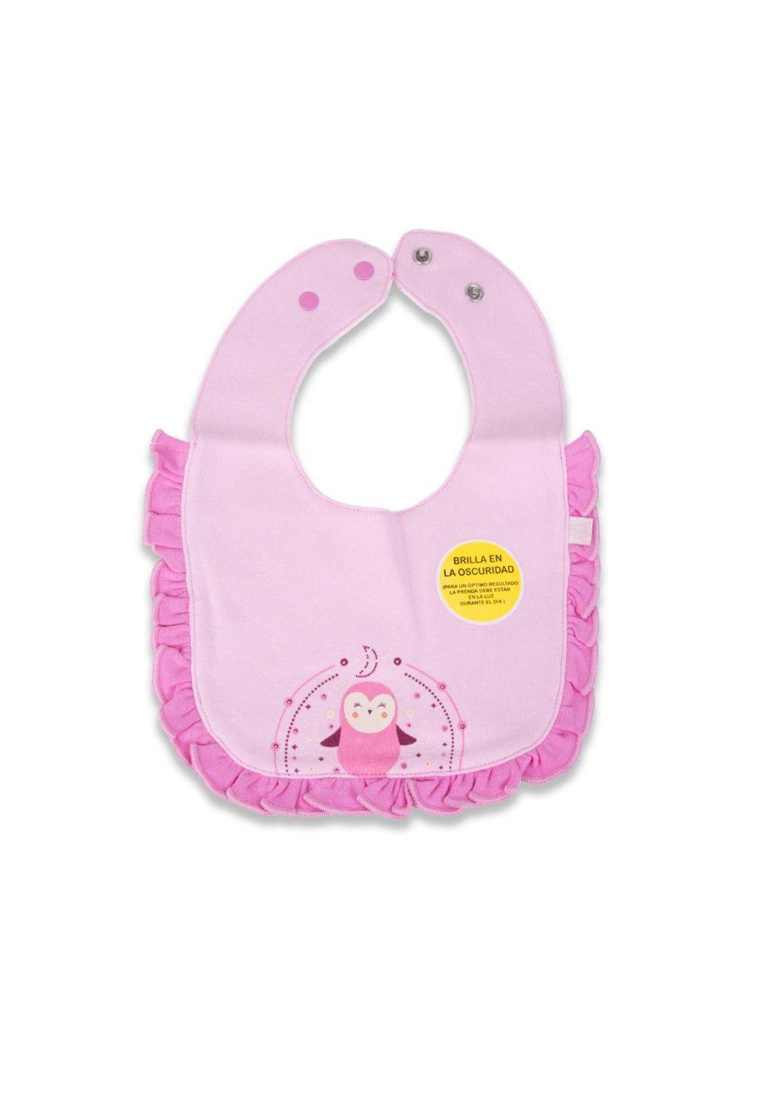 Pack 2 Pzas Babero Bebé Niña Multicolor Pillin-2