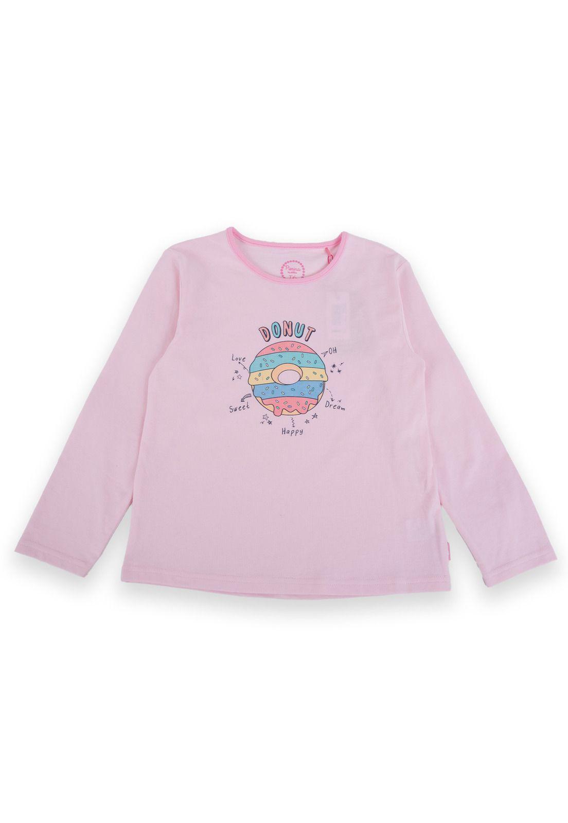 Pijama Niña Rosado Pillin-1