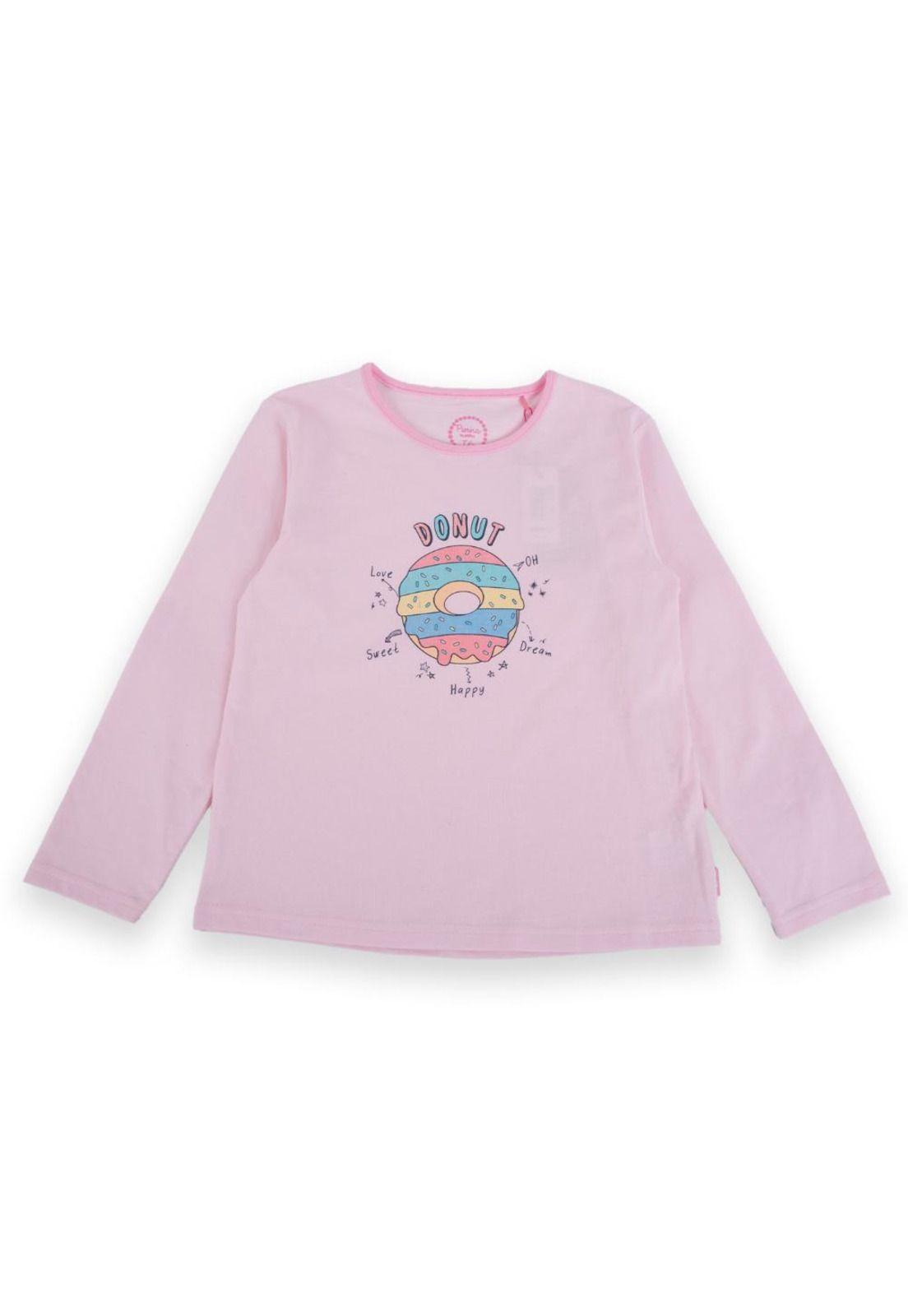 Pijama Niña Rosado Pillin-0