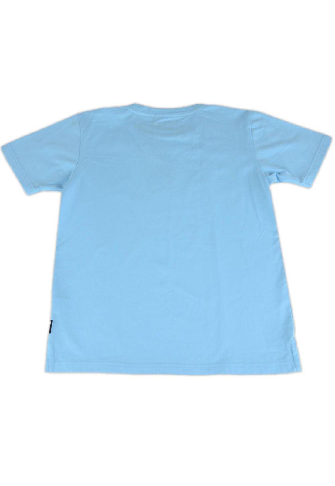 Polera Niño Turquesa Pillin-2
