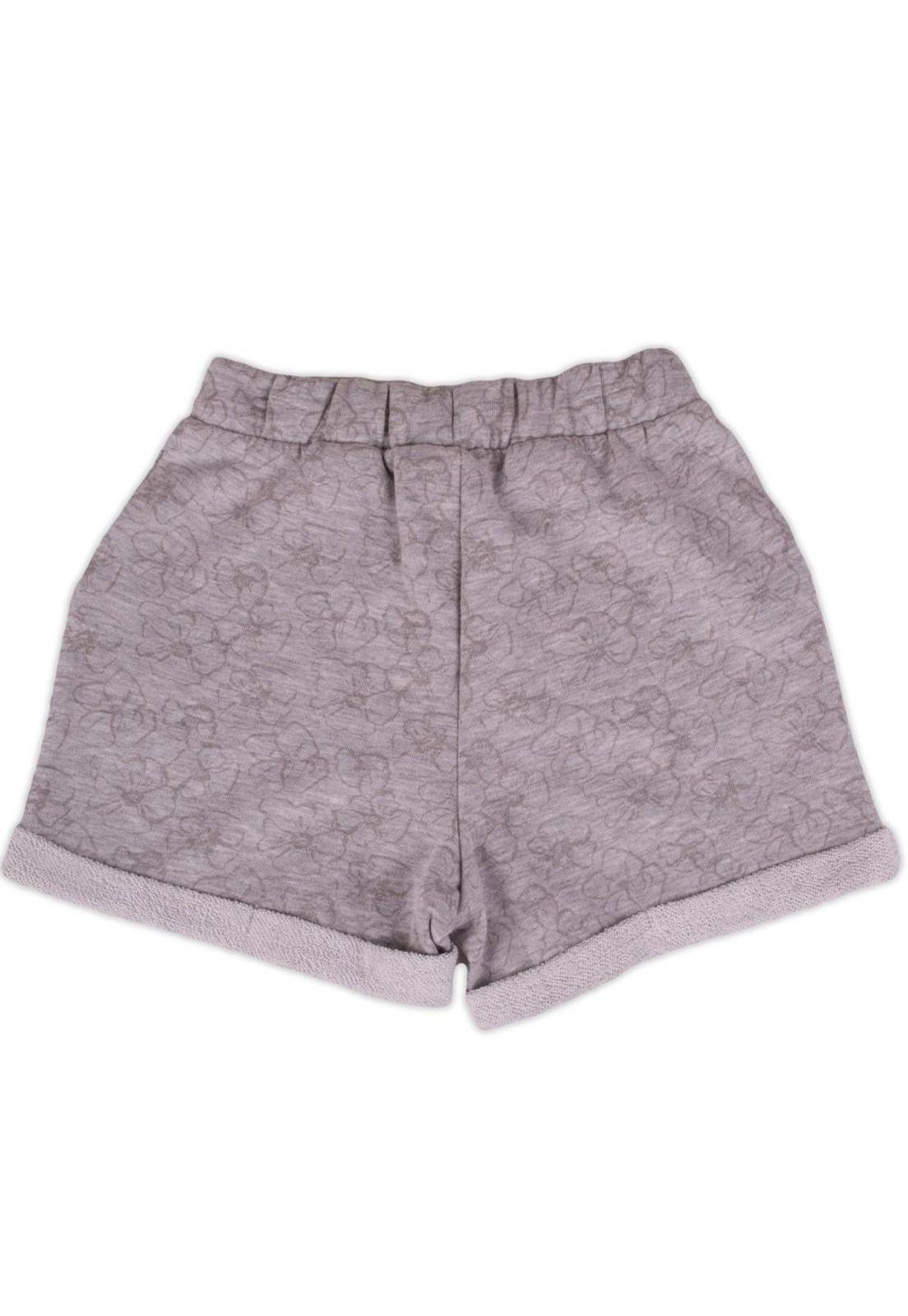 Short Franela Niña Gris Pillin-2