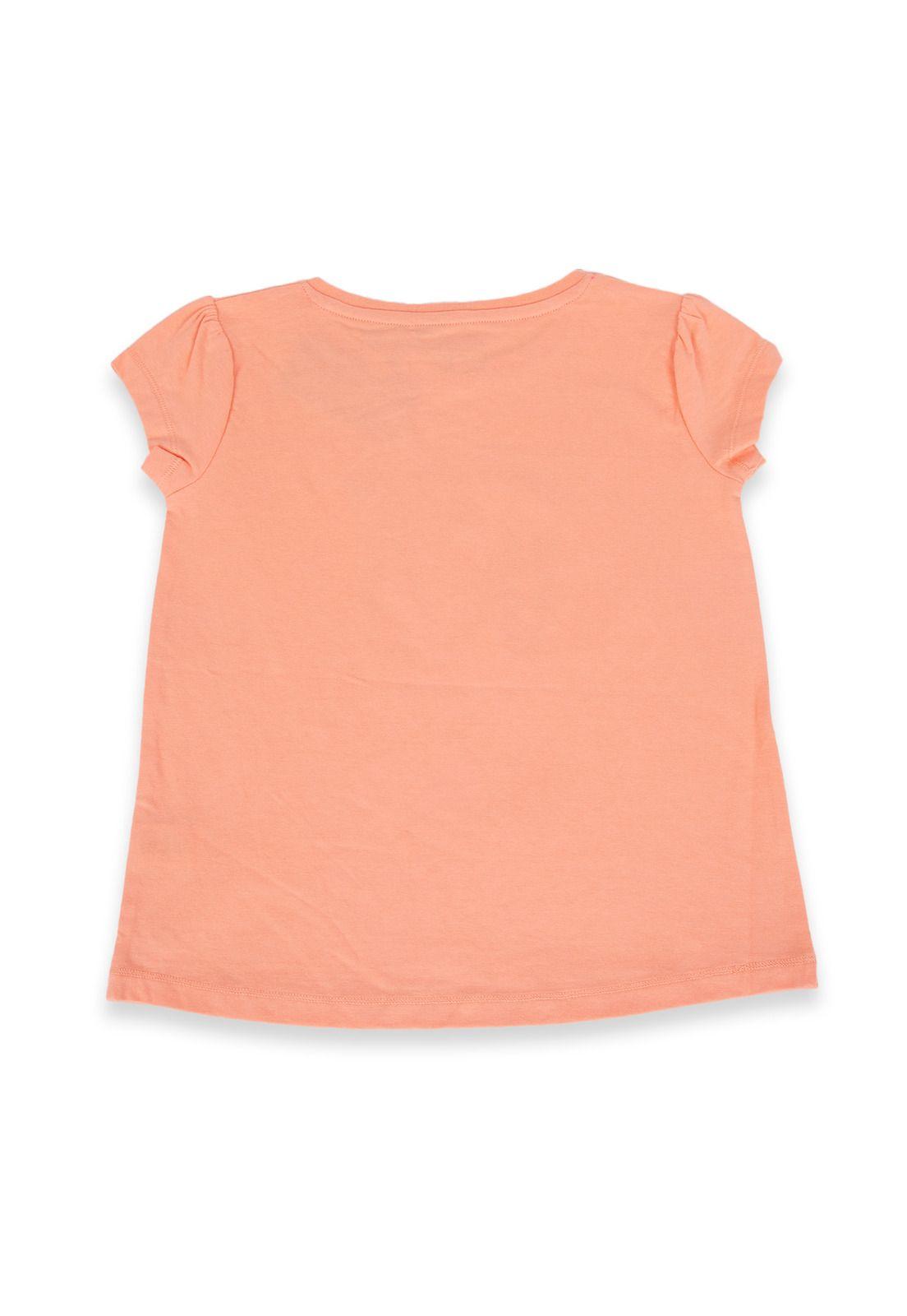 Polera Niña Naranja Pillin-3
