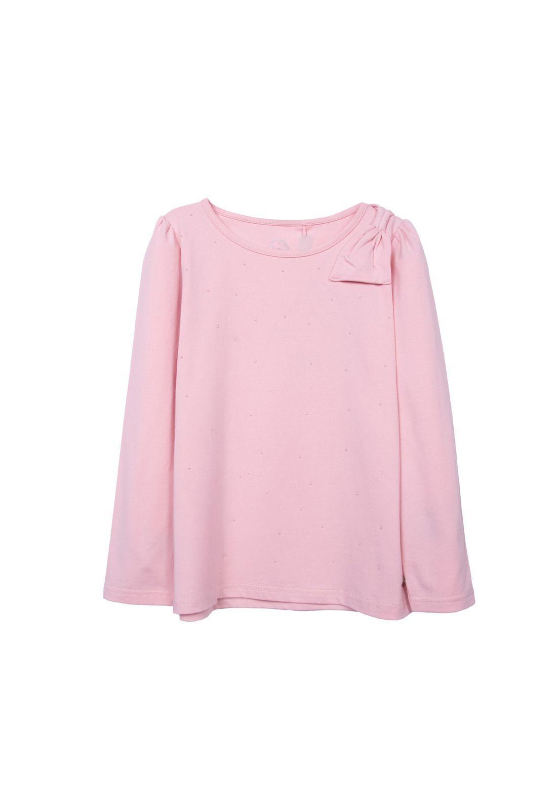 Polera  Rosado Niña Pillin (PVD612-26RSA)-0