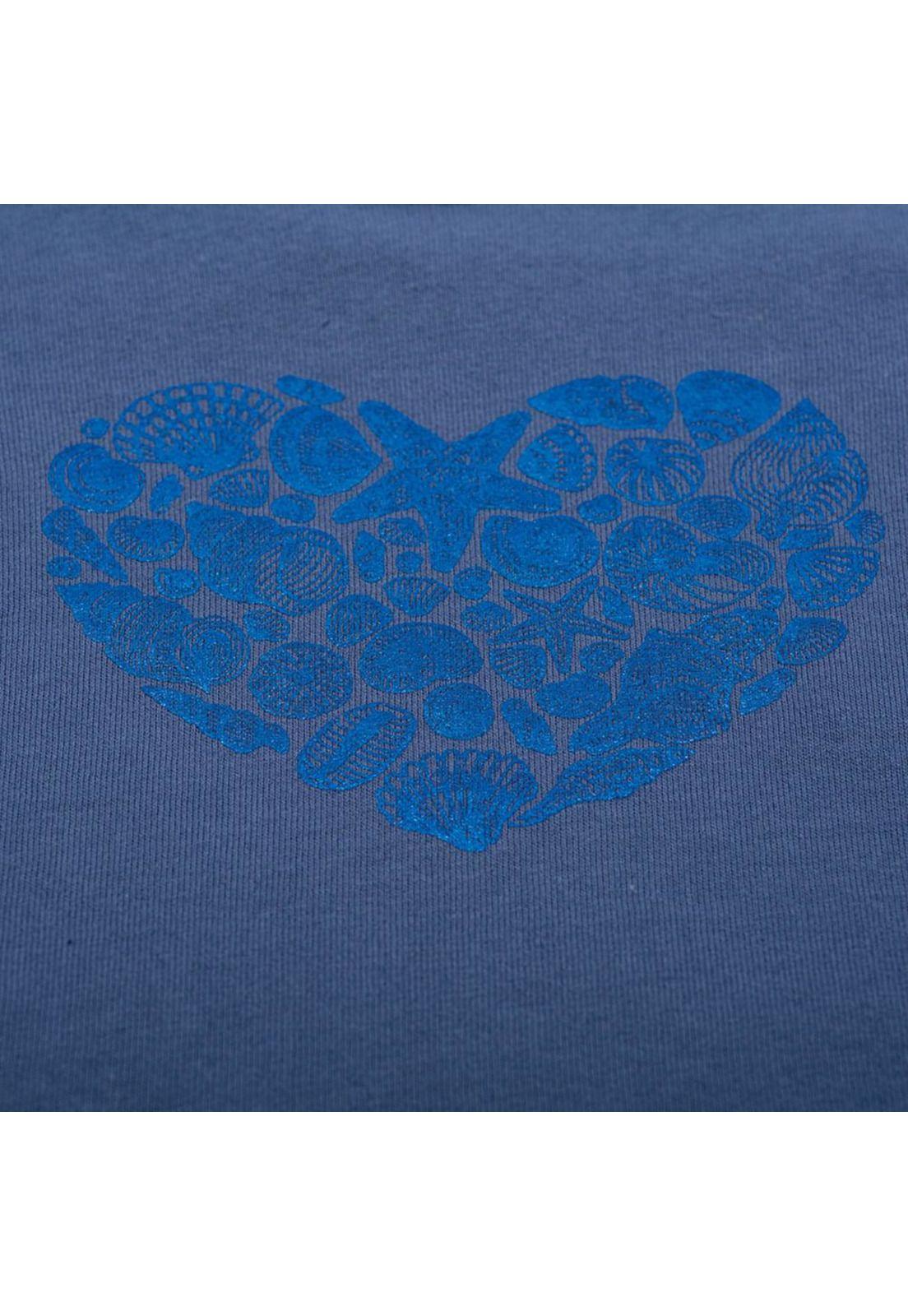 Polera Manga Larga Bebe Niña Azul Pillin-2