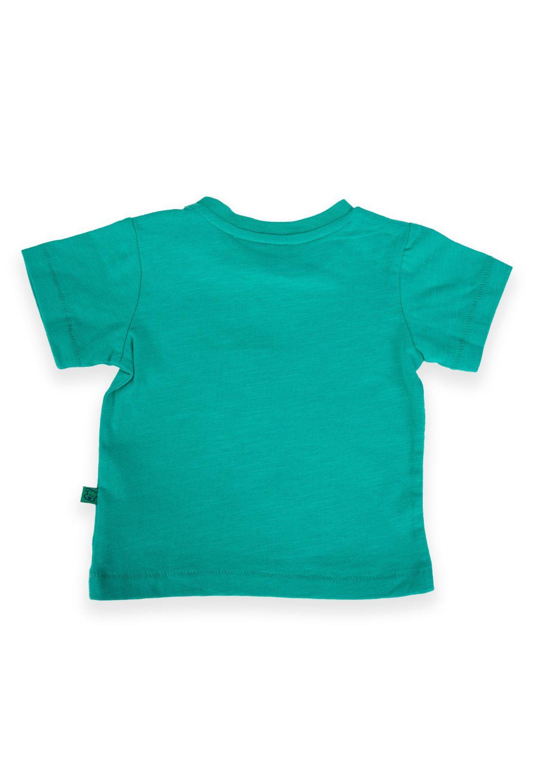 Polera Bebé Niño Verde Pillin-2