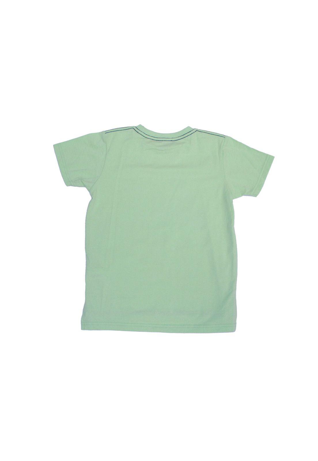Polera Niño Verde Pillin-4