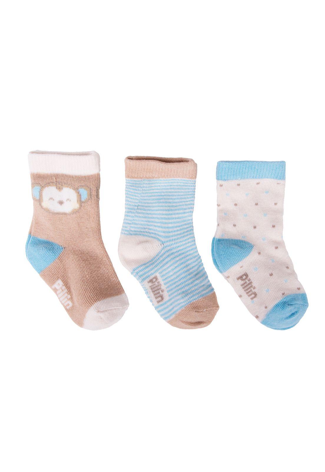 Peluche Recién Nacido Blanco Niño Pillin (PRB341-25BEI)-1