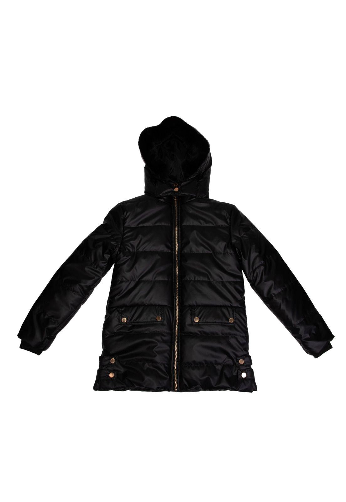 Parka Niña Negro Pillin (TVB814-25NEG )-0