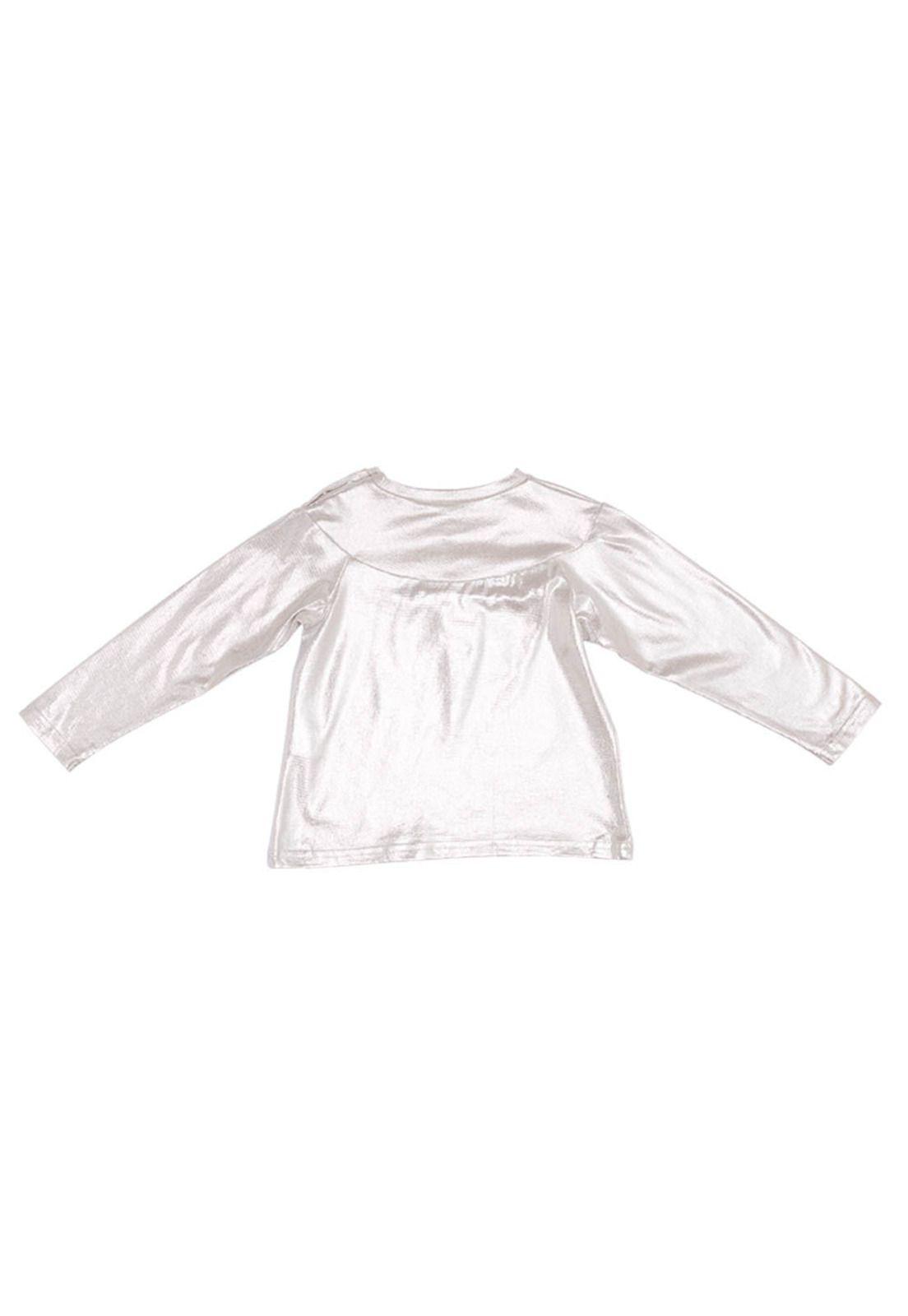 Polera Manga Larga Bebé Algodón Invierno Niña Beige-1