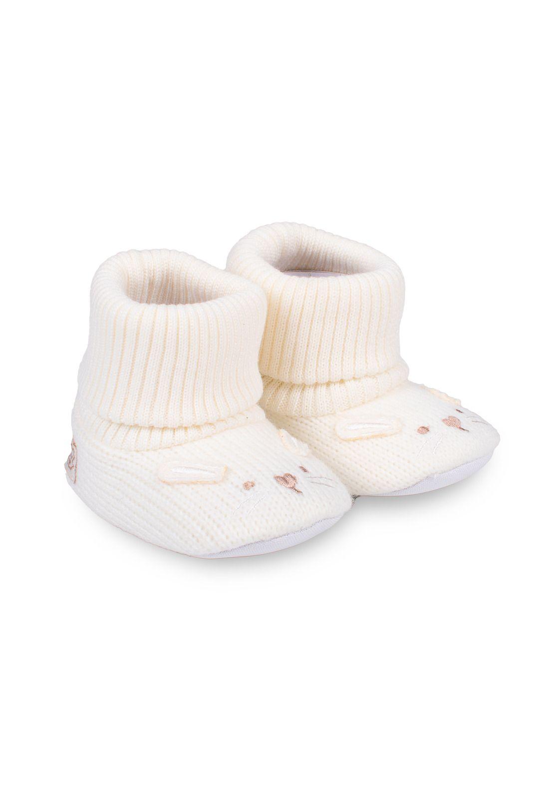 Pantufla Niña Blanco Pillin (PZD101-26CRU)-0