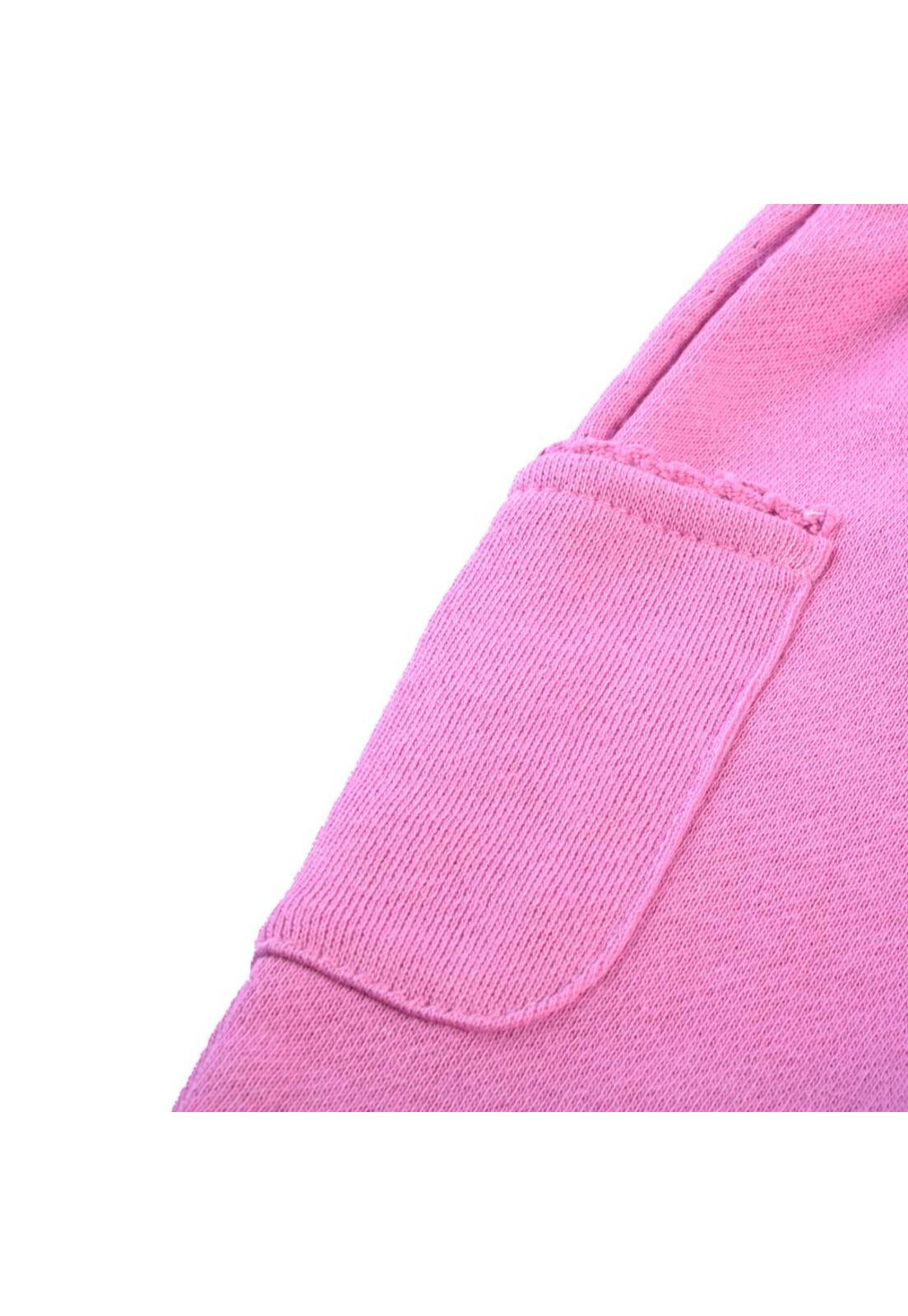 Pantalón Buzo Bebé Niña Rosado Pillin-1