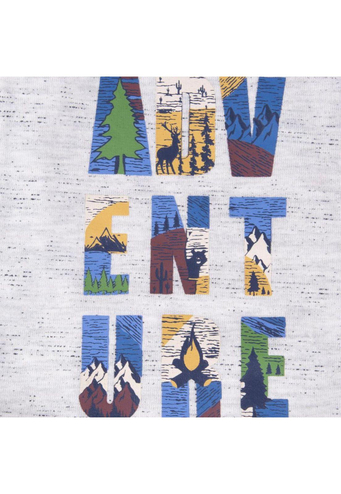 Polera Bebé Niño Gris claro Pillin-1