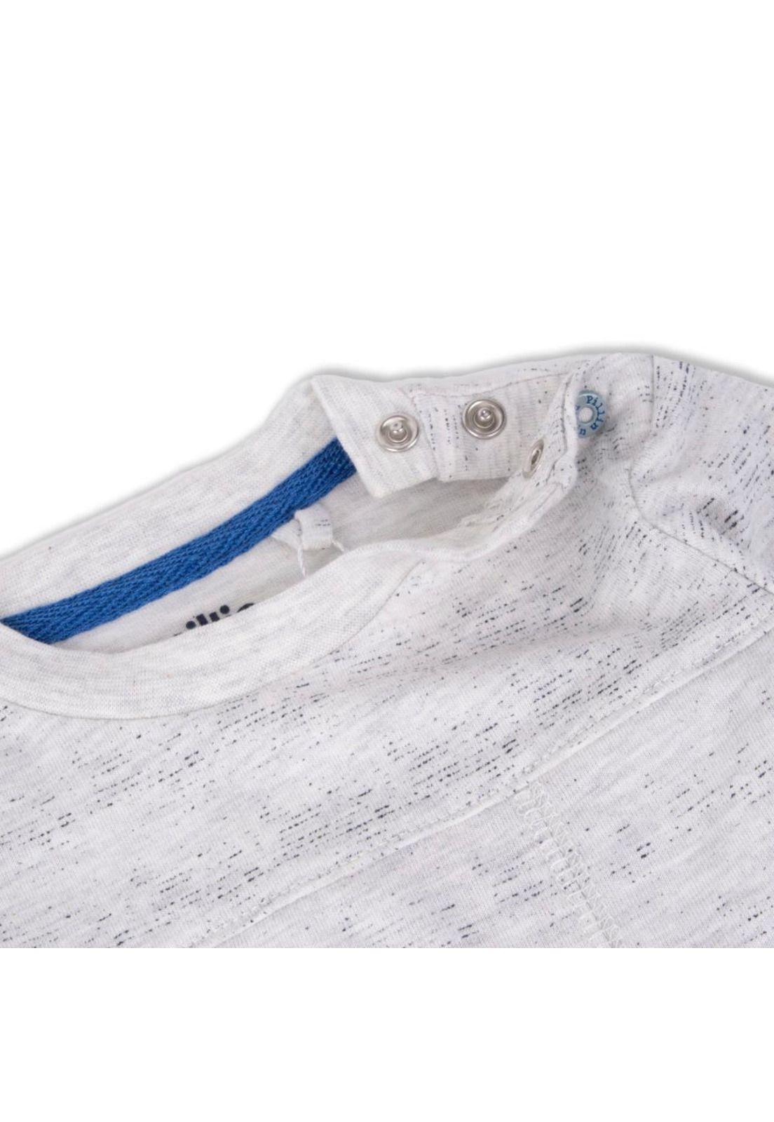 Polera Bebé Niño Gris claro Pillin-2