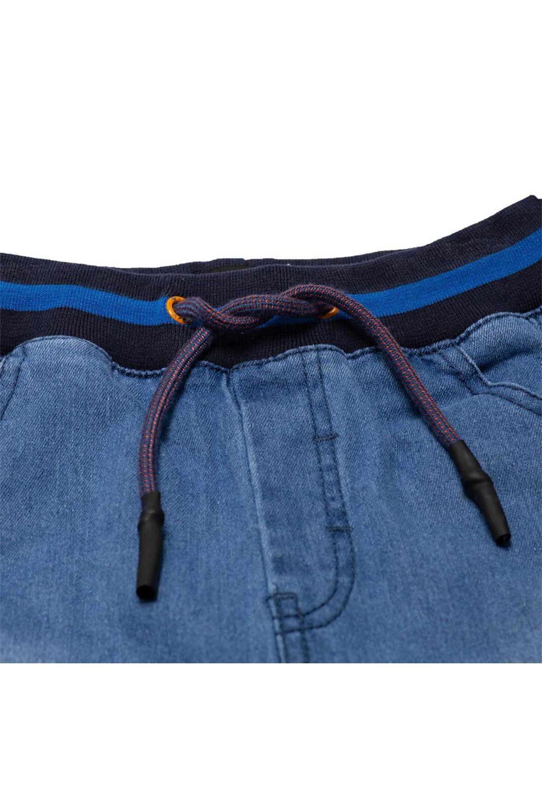 Bermuda Niño Denim Pillin-1