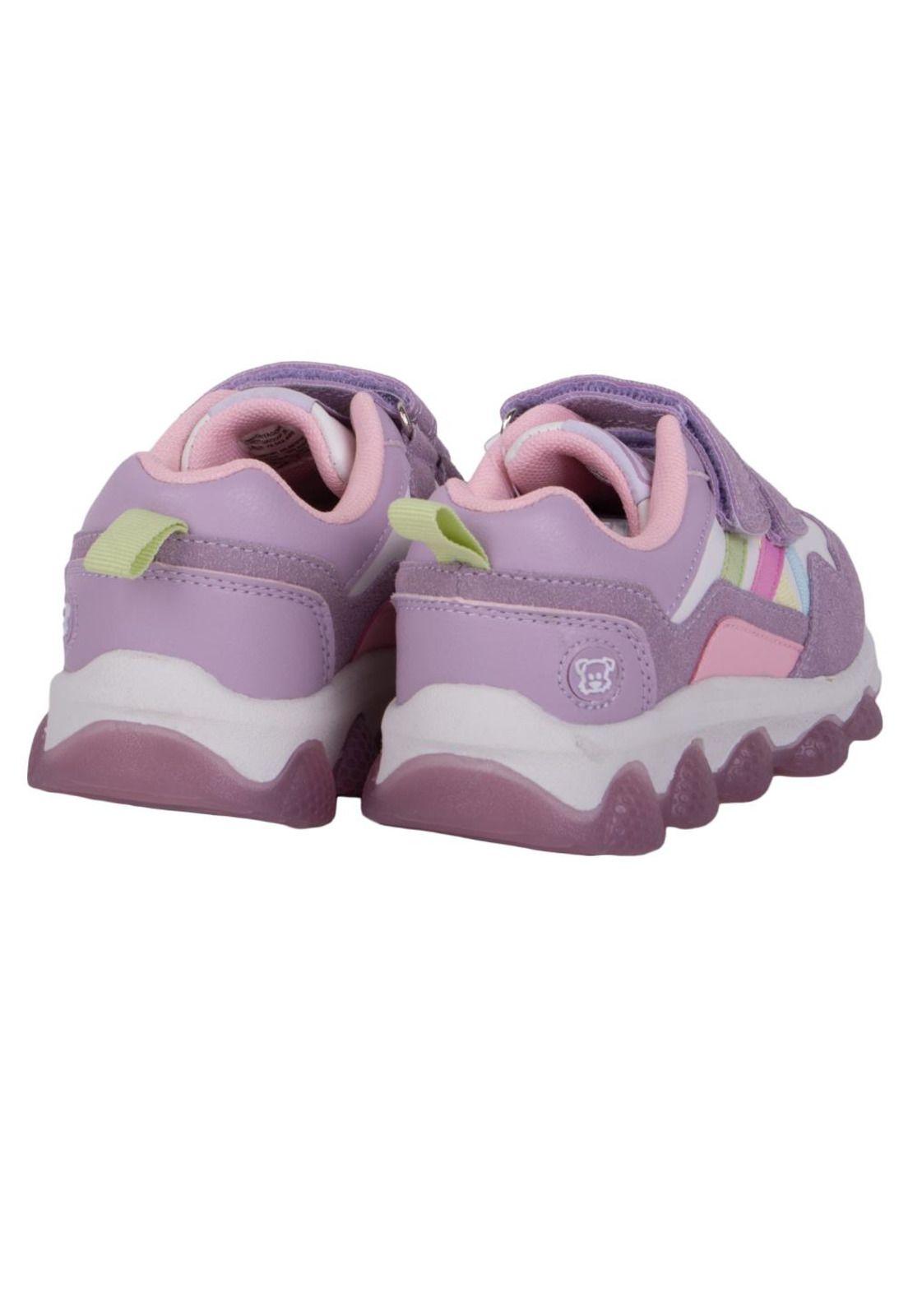 Zapatillas Niña Morado Pillin-3