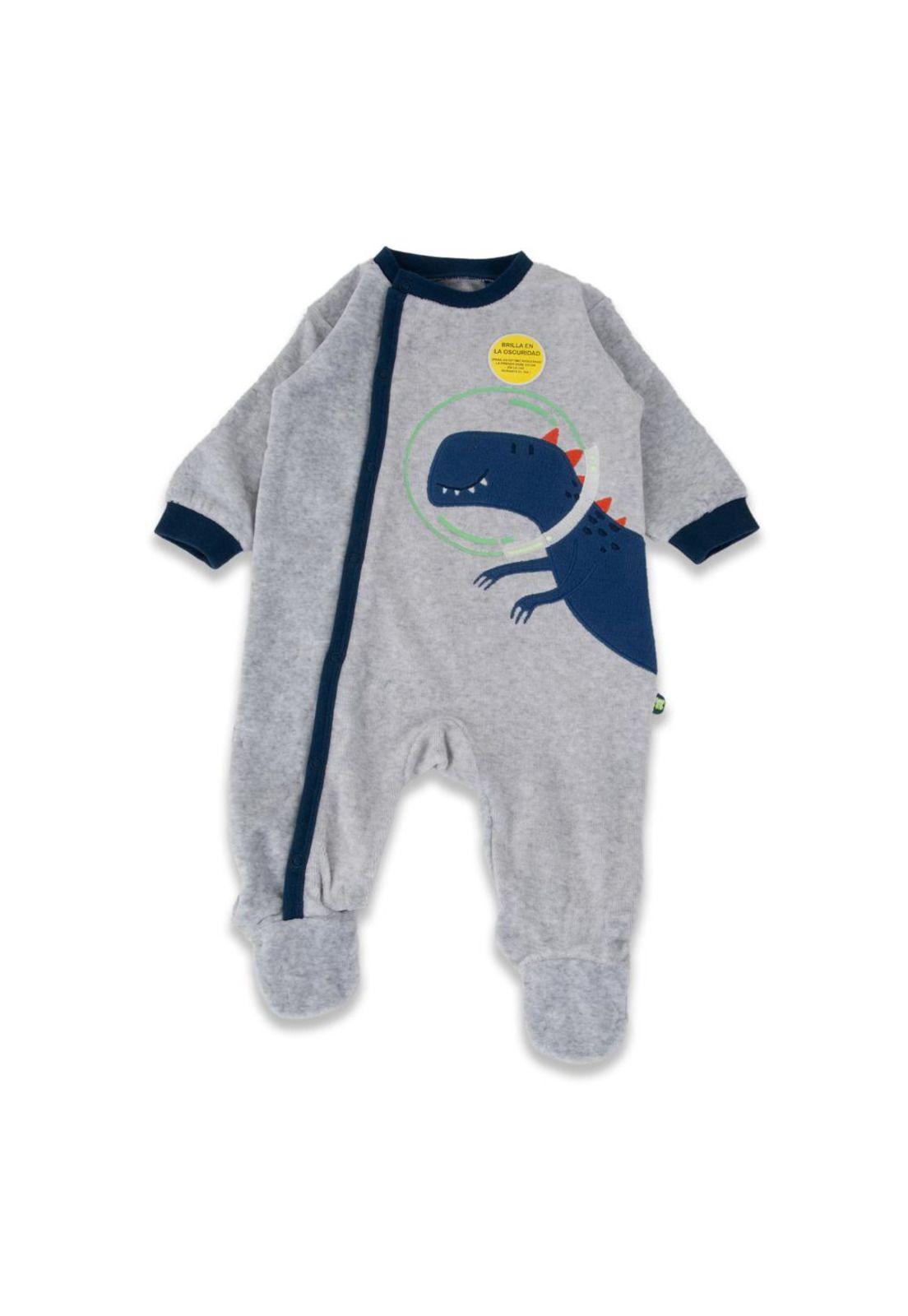 Osito Bebé Niño Gris claro Pillin-0