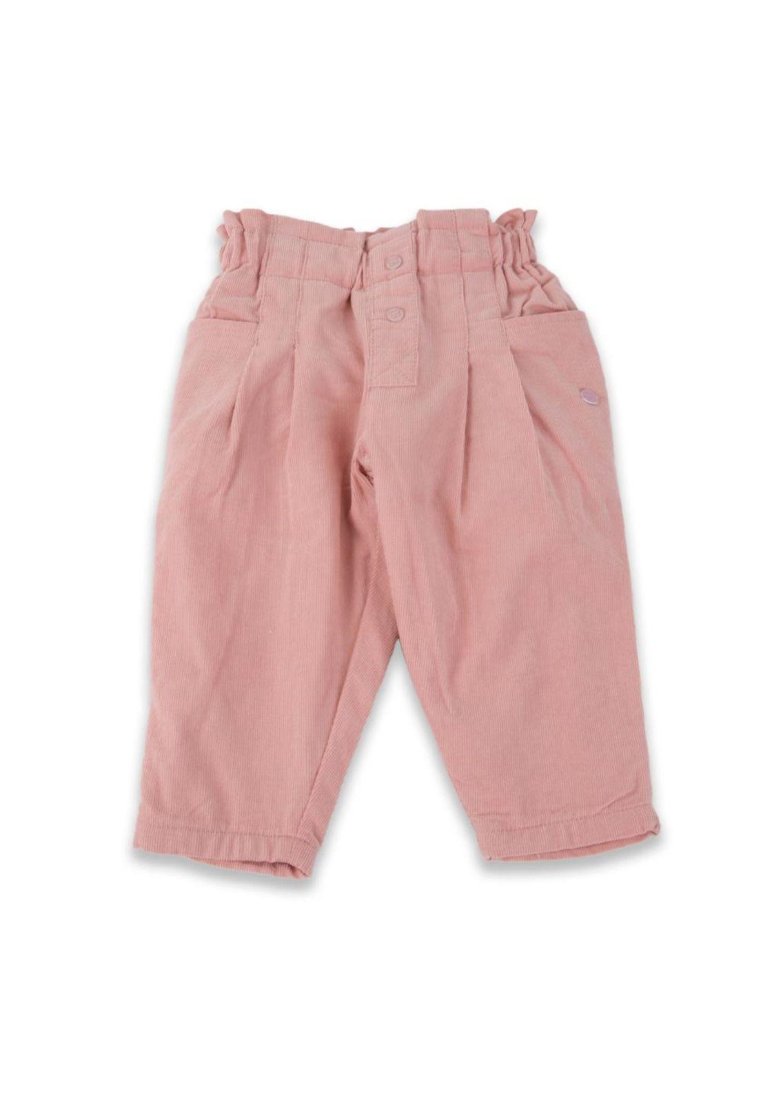 Pantalón Bebé Niña Palo rosa Pillin-0