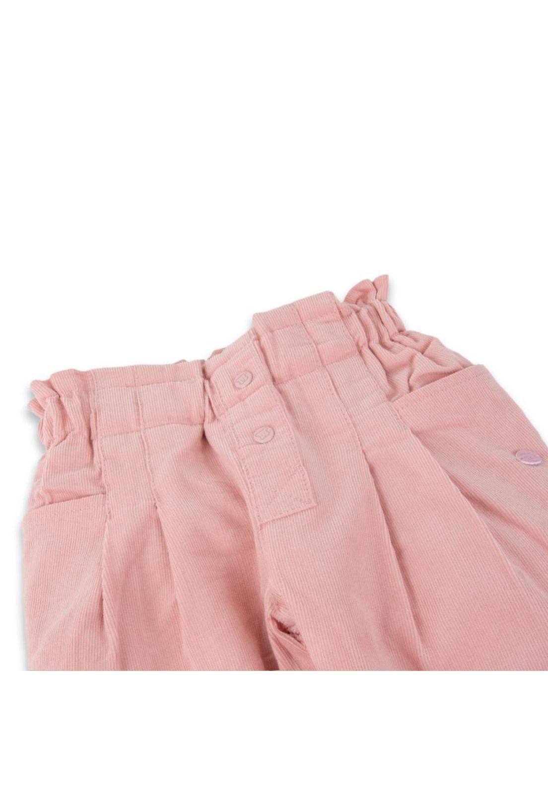 Pantalón Bebé Niña Palo rosa Pillin-1