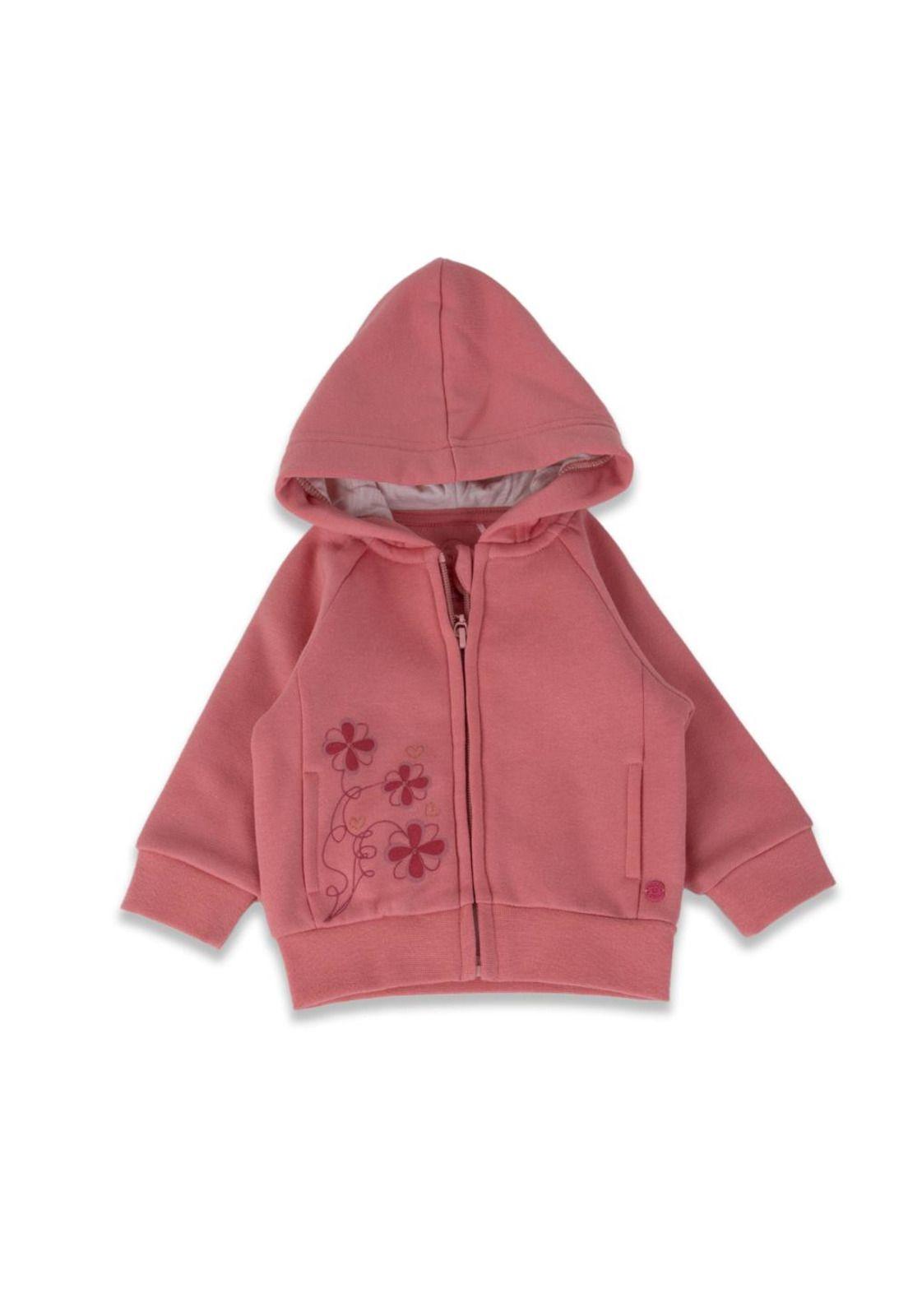 Polerón Bebé Niña Rosa Pillin-0