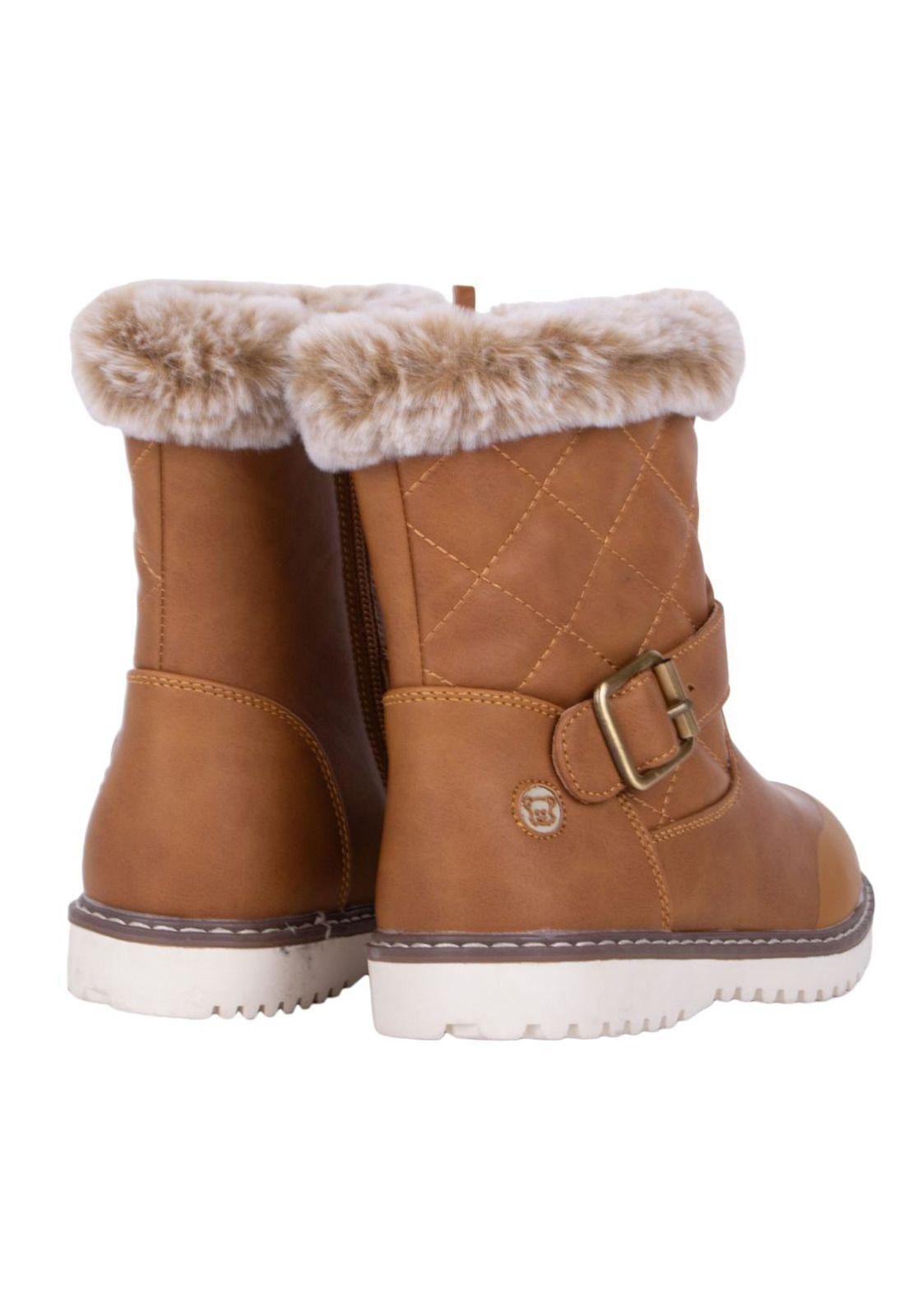 Bota Niña Café Pillin-3