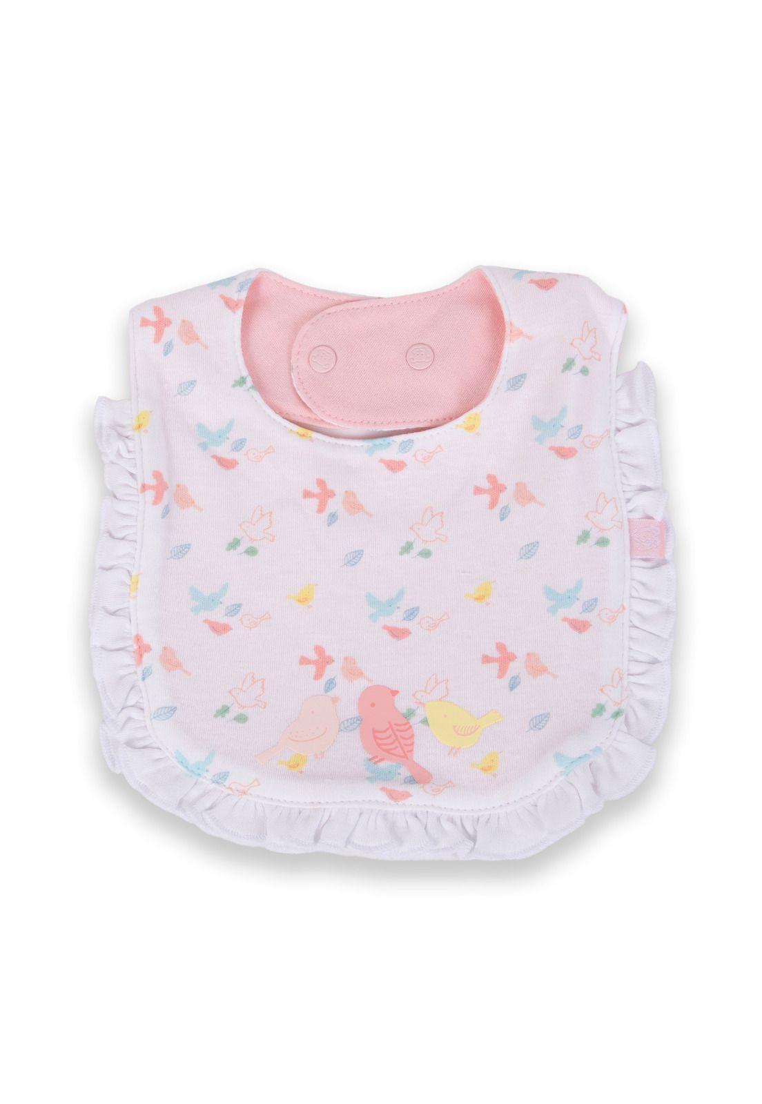 Babero Bebé Niña Multicolor Pillin-2