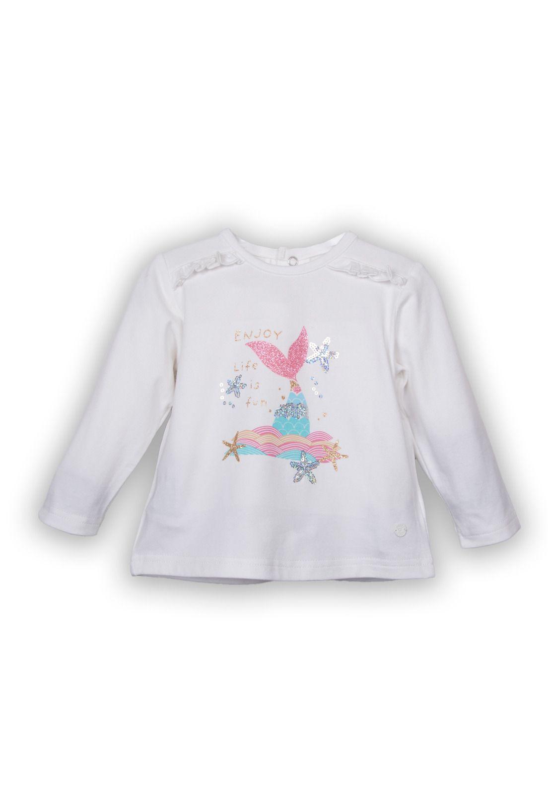 Polera  Niña Blanco Pillin (PVC609-25BCO3M)-0