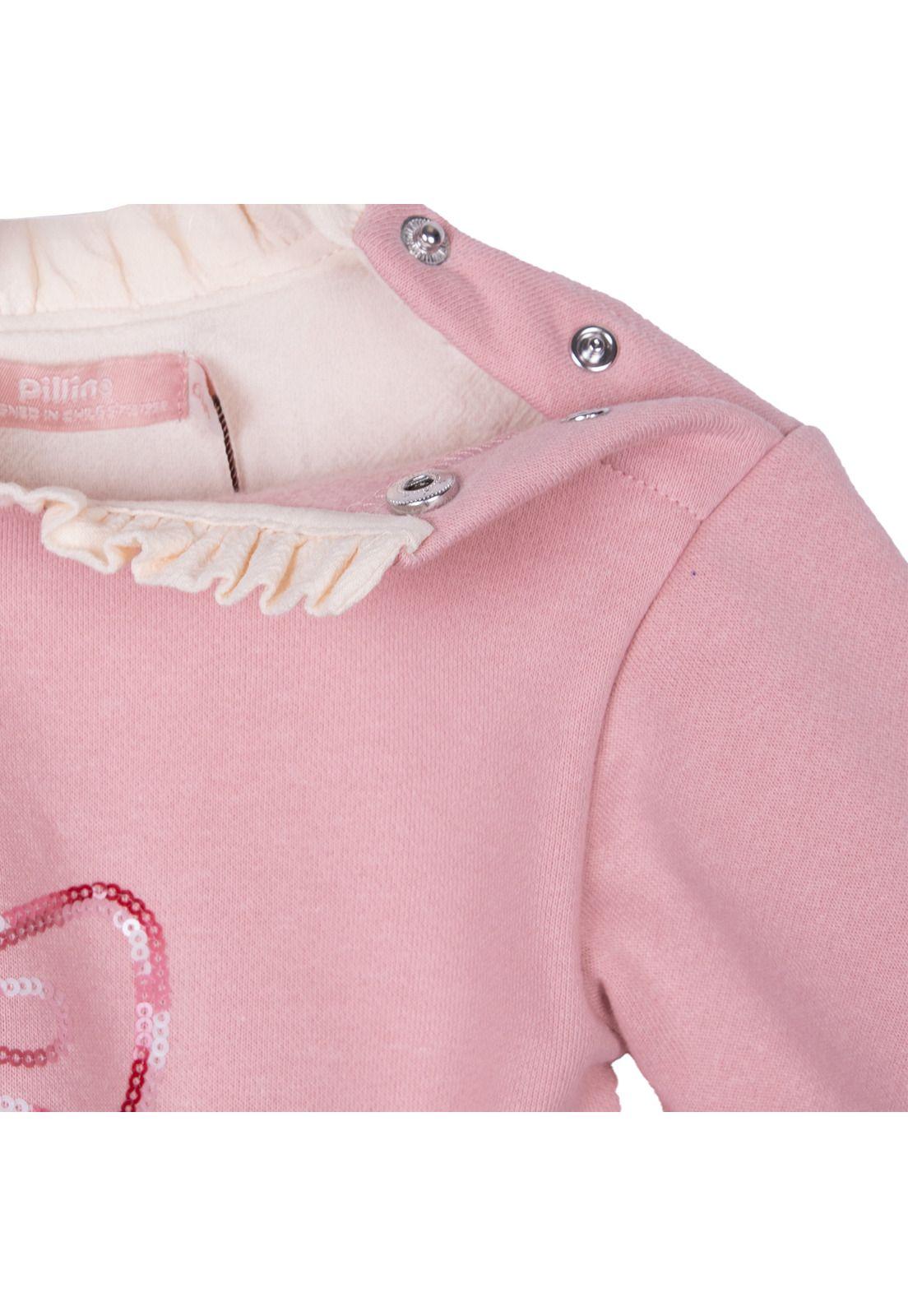 Polerón  Pillin Rosado Niña (PVD527-26RSO)-2