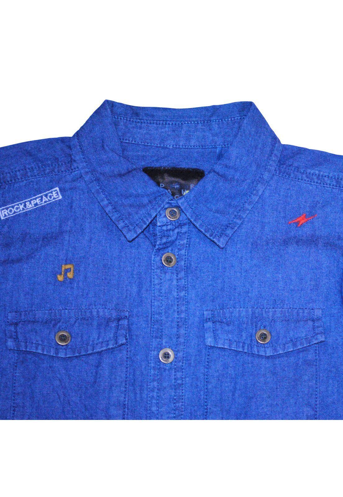 Camisa Niño Azul Pillin-1