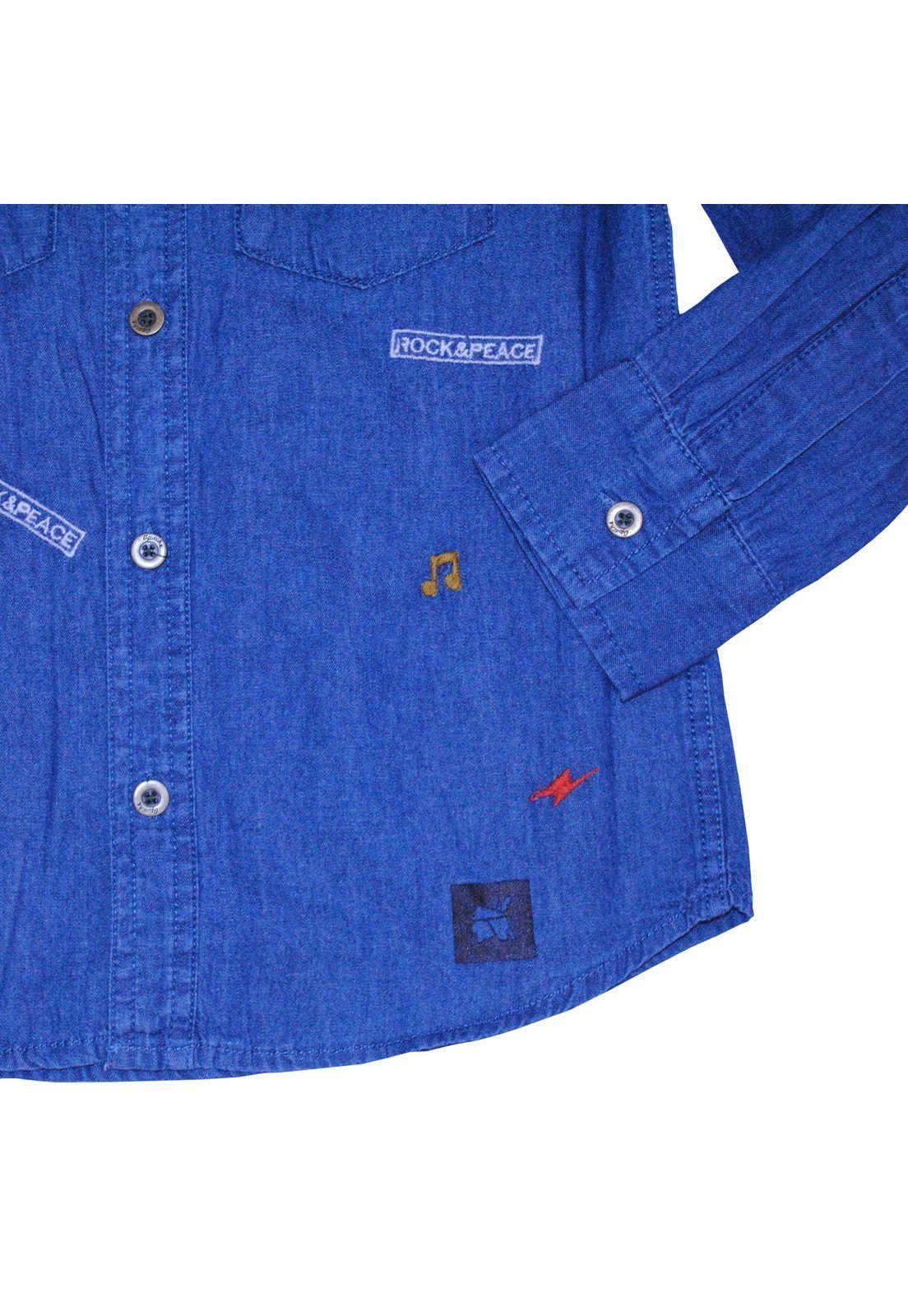 Camisa Niño Azul Pillin-2